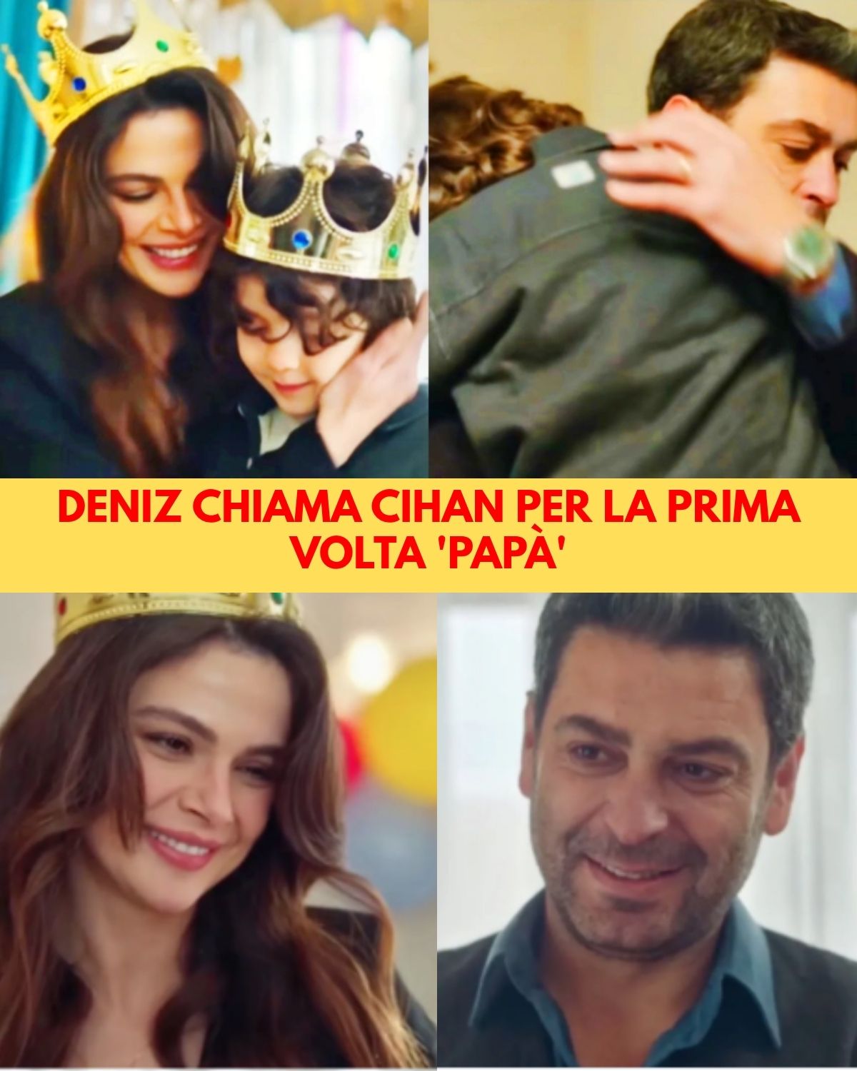 Deniz chiama Cihan "papà" per la prima volta: Alya si commuove, ma Mine non riesce ad accettarlo