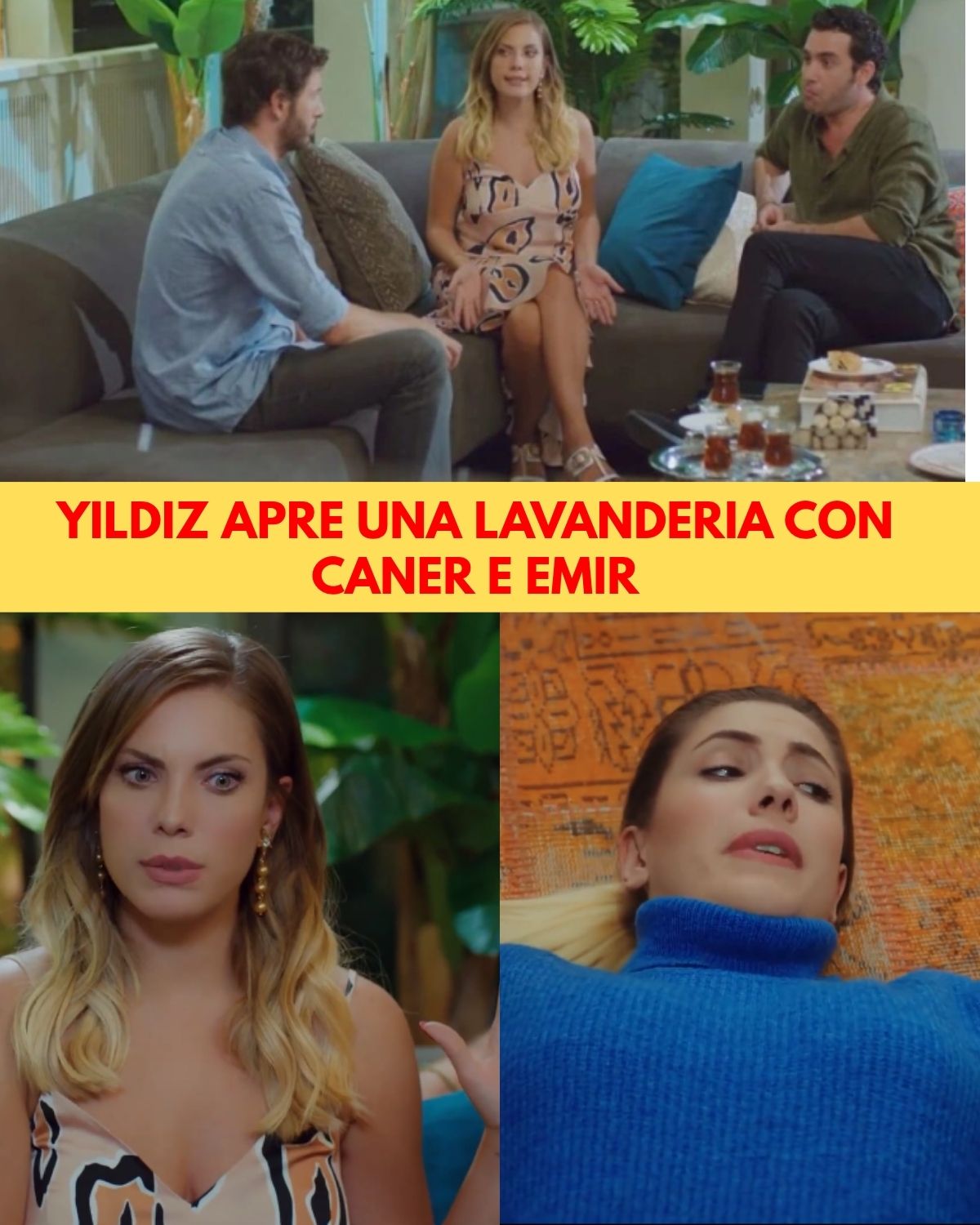 Yildiz riparte da zero: apre una lavanderia con Caner ed Emir dopo il crollo della sua fortuna