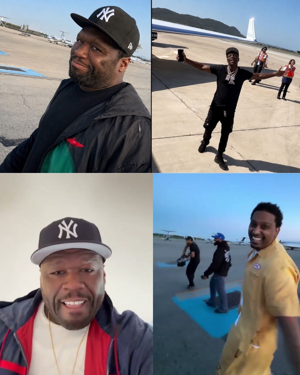 50 Cent Goes All Out: Private Jet to Ibiza for Uncle Murda's Epic 46th Birthday Bash!