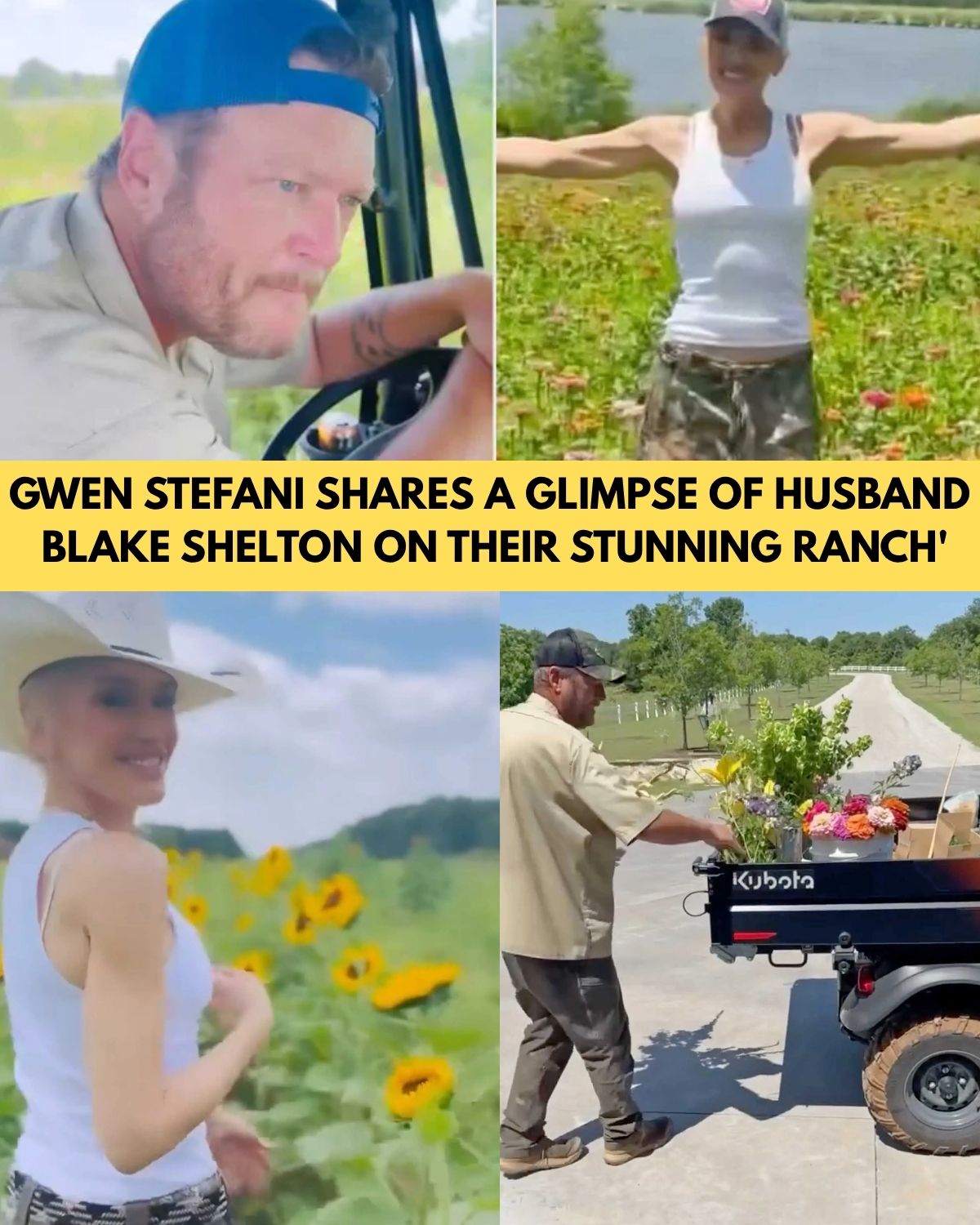 Gwen Stefani Gives Fans a Rare Look Inside Her Life With Blake Shelton — And Their Oklahoma Ranch Is Straight Out of a Fairytale
