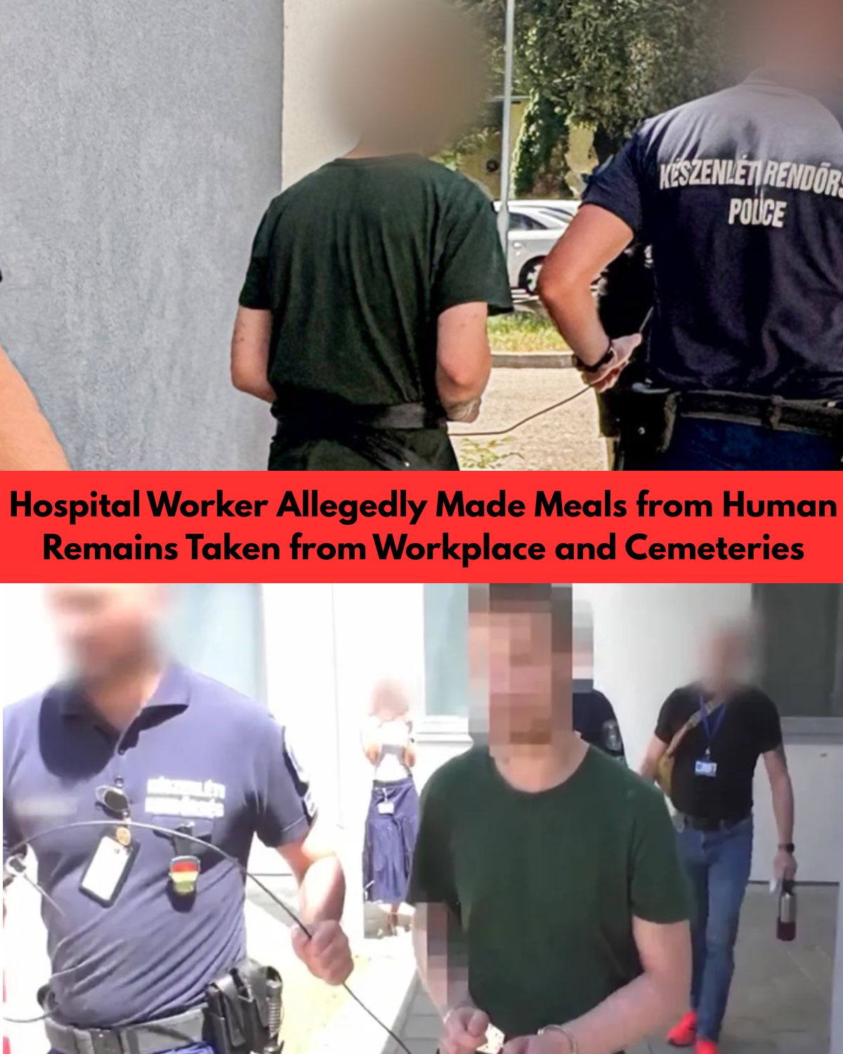 INSIDE THE NIGHTMARE: Hospital Worker Arrested After Shocking Allegations of Human Remains Found at Home”