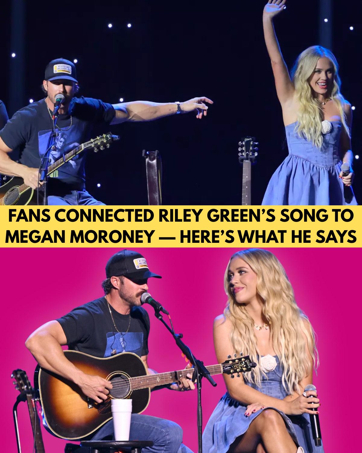Riley Green Finally Addresses the Megan Moroney Rumors — And Fans Aren't Sure They Believe Him