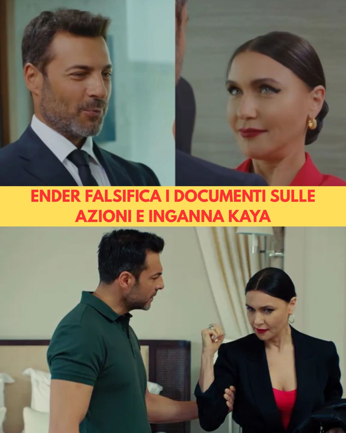 Ender inganna Kaya con documenti falsi: il segreto che fa crollare il matrimonio