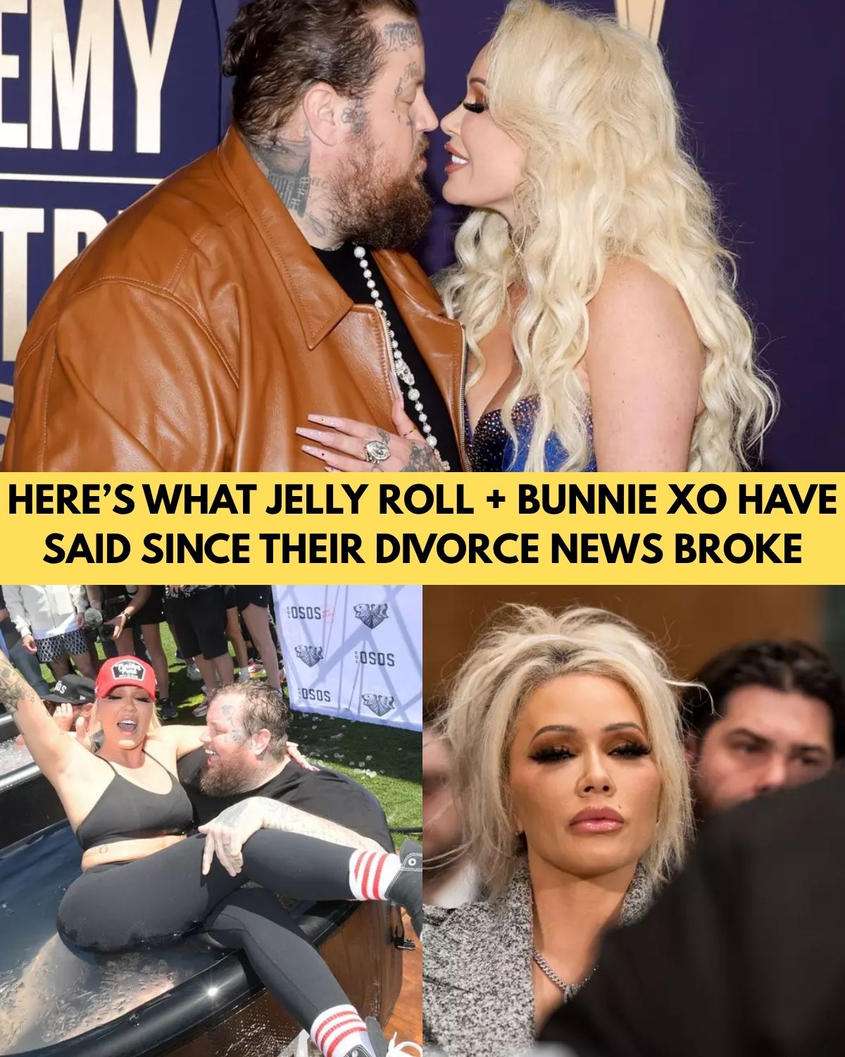 Jelly Roll and Bunnie XO Finally Broke Their Silence — And Their Words Are Breaking Fans' Hearts