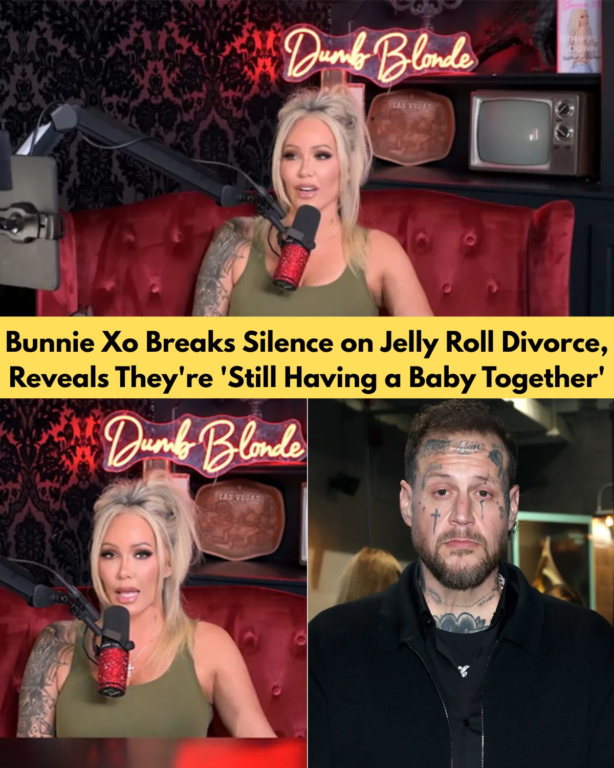 Bunnie XO Breaks Her Silence on Jelly Roll Divorce — And Reveals They're Still Having a Baby Together