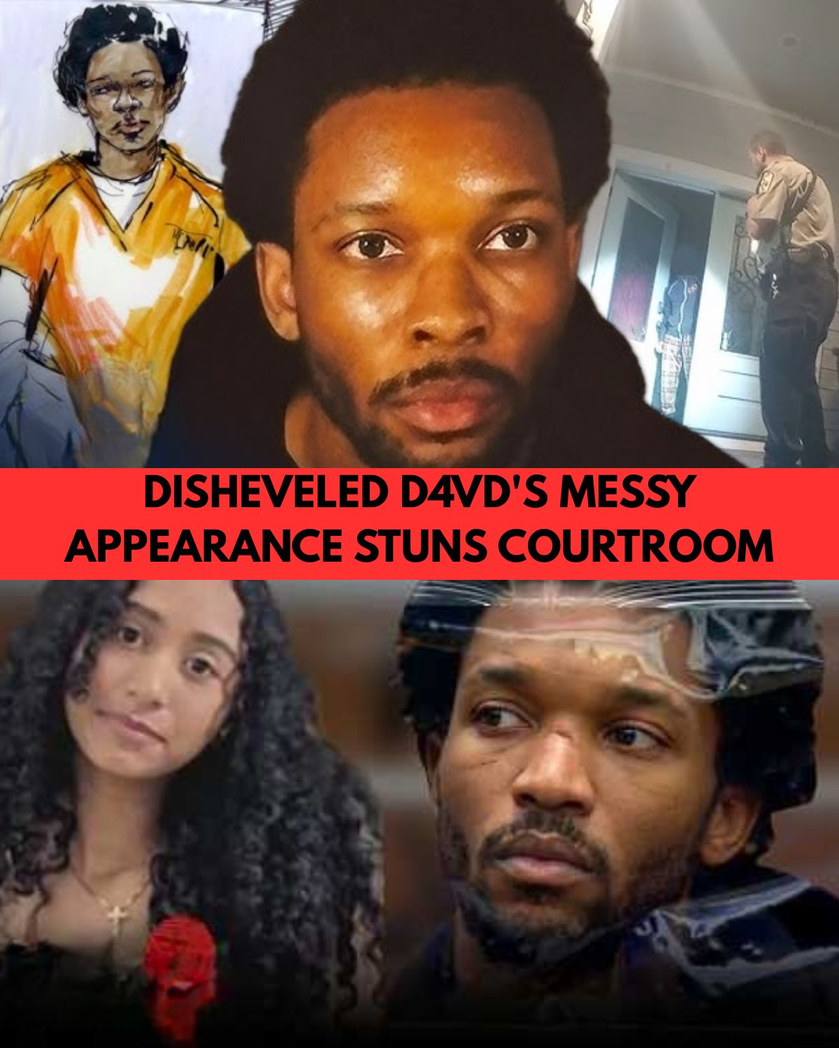 D4vd Appears Frail in Court as Murder Case Involving 14-Year-Old Girl Takes Disturbing New Turn