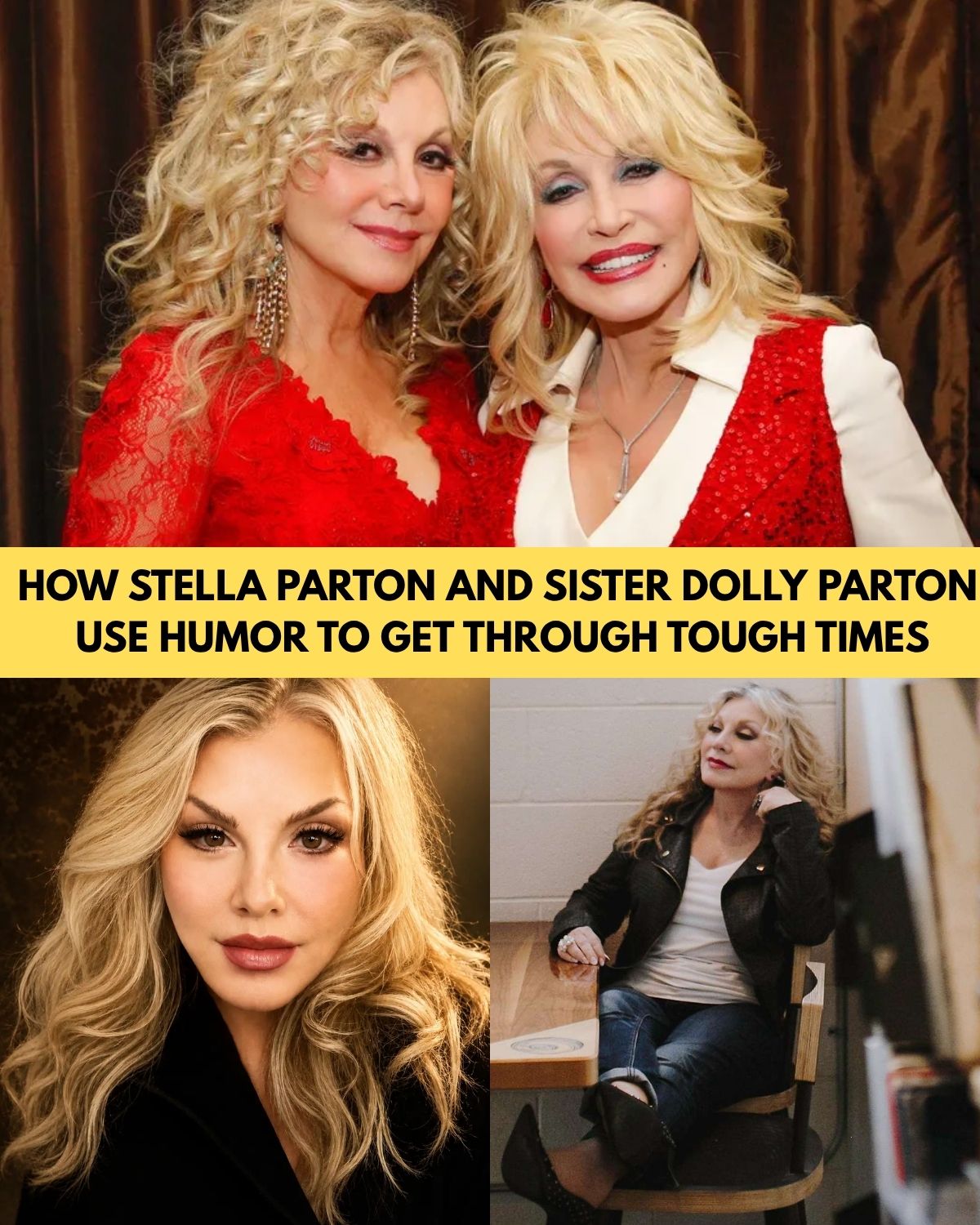 Stella Parton Reveals the Secret She and Dolly Use to Survive Heartbreak — "Laugh Your Way Through It"