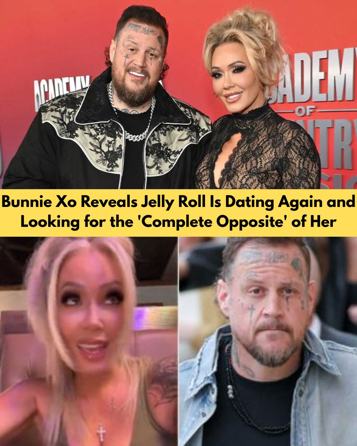 Bunnie XO Says Jelly Roll Is Already Dating Again — And She's Actually Cheering Him On