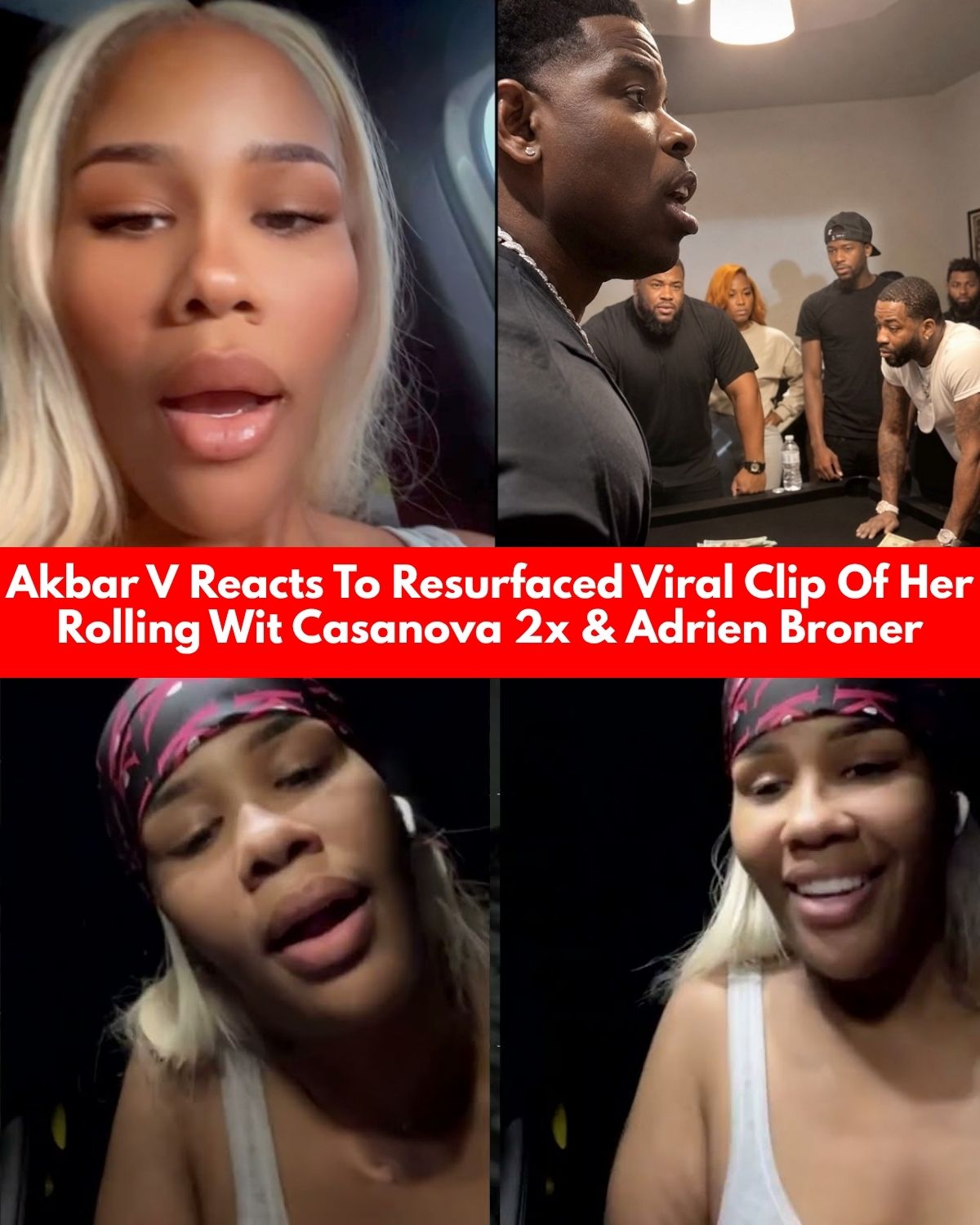 Akbar V Fires Back: Unfiltered Reaction to Viral Clip with Casanova 2X &amp; Adrien Broner!