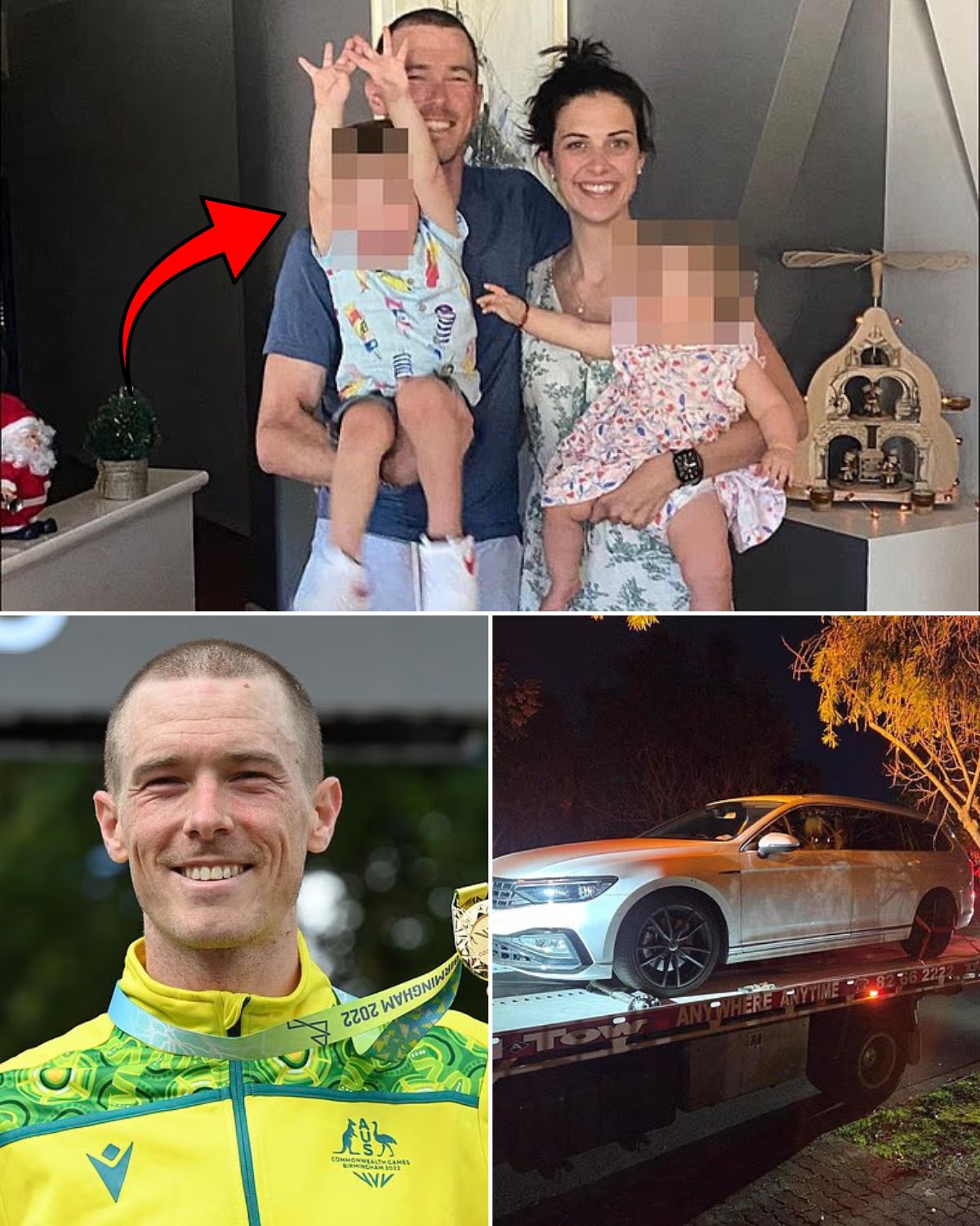 Banned for Five Years After His Olympic Wife’s Death — Now Rohan Dennis Is Allegedly Caught Driving Again… With Children in the Car