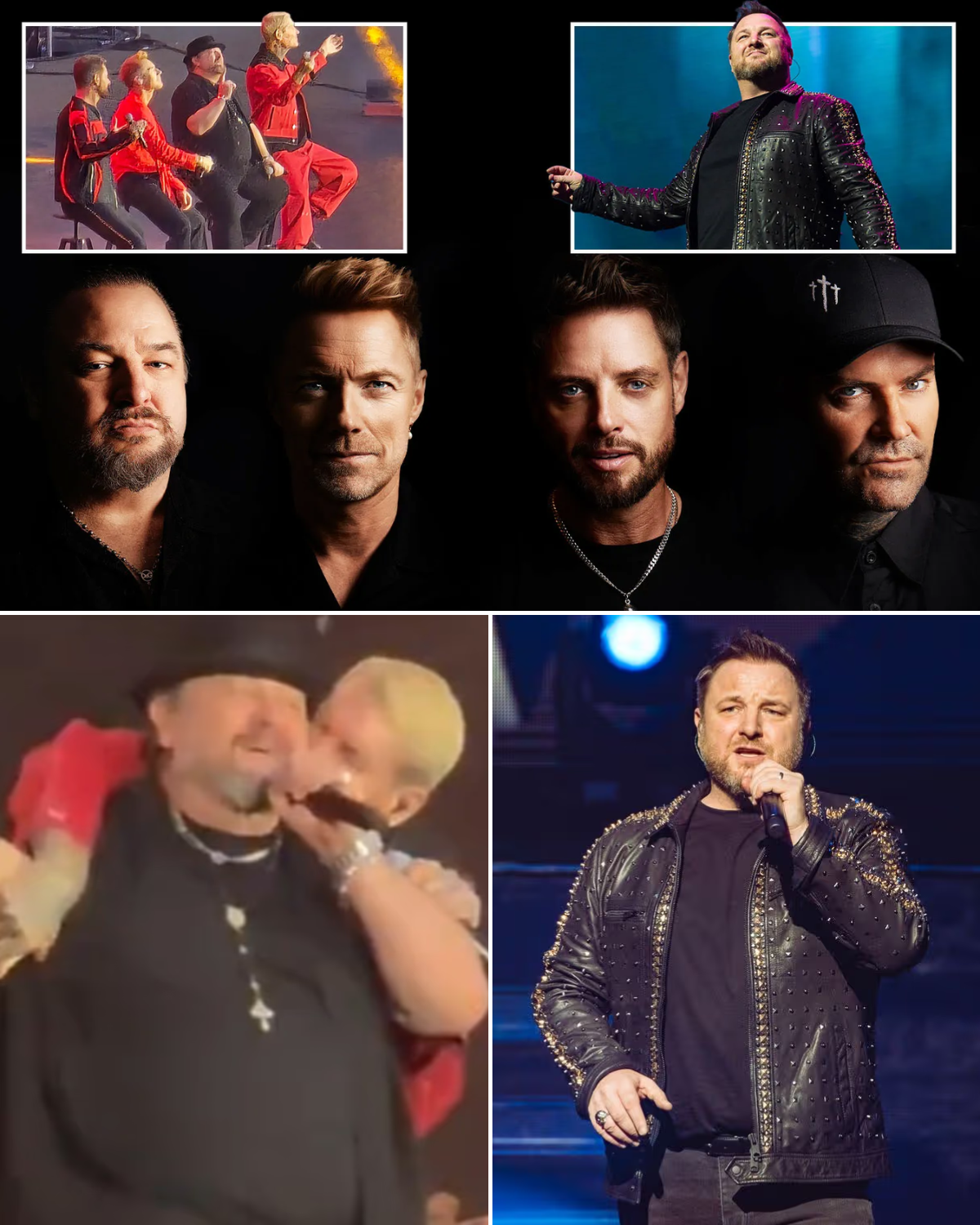 Boyzone's Mikey Graham 'ran from dressing room to the stage' at reunion show amid long-standing struggles in the band