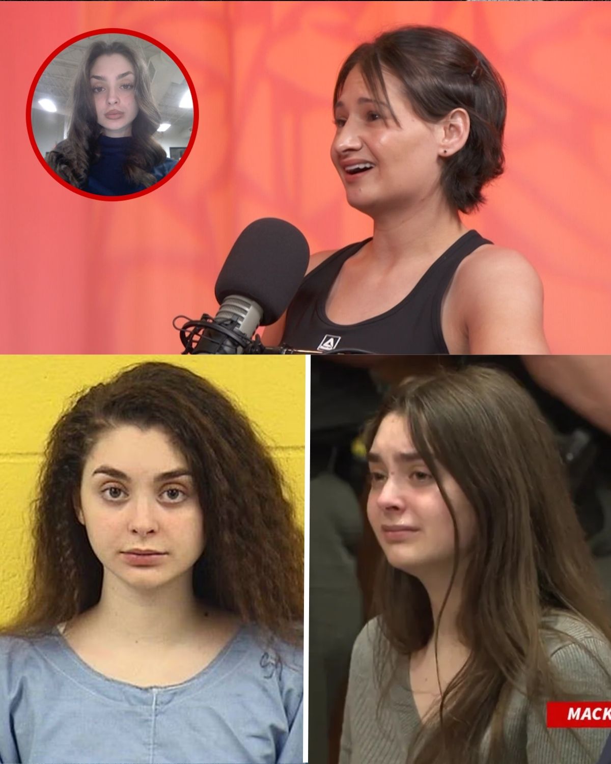 Gypsy Rose BlanchardMackenzie's Prison GF CAN HELP HER PASS TIME ... WITH KISSES