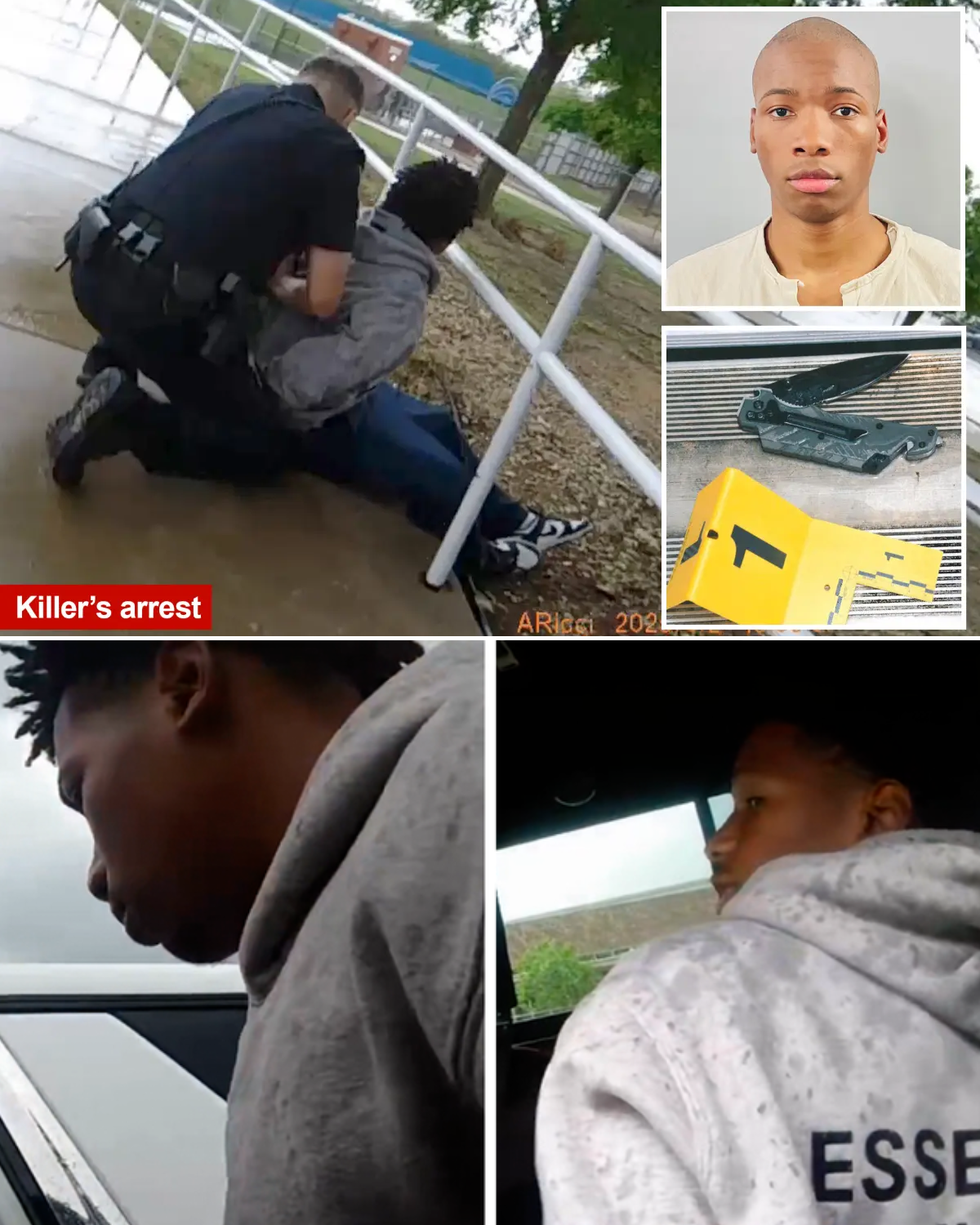 Karmelo Anthony Sobs in Bodycam Footage Showing Aftermath of Austin Metcalf Murder