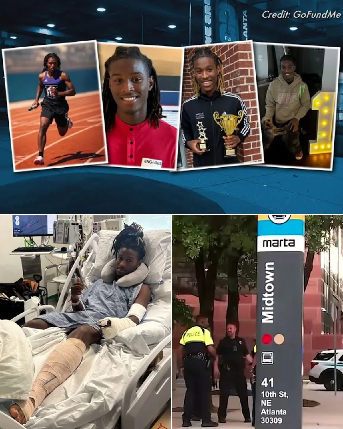 Teen Shot in 'Random' Attack on Atlanta Metro Train Survives After Bag Across Chest Stops Bullet