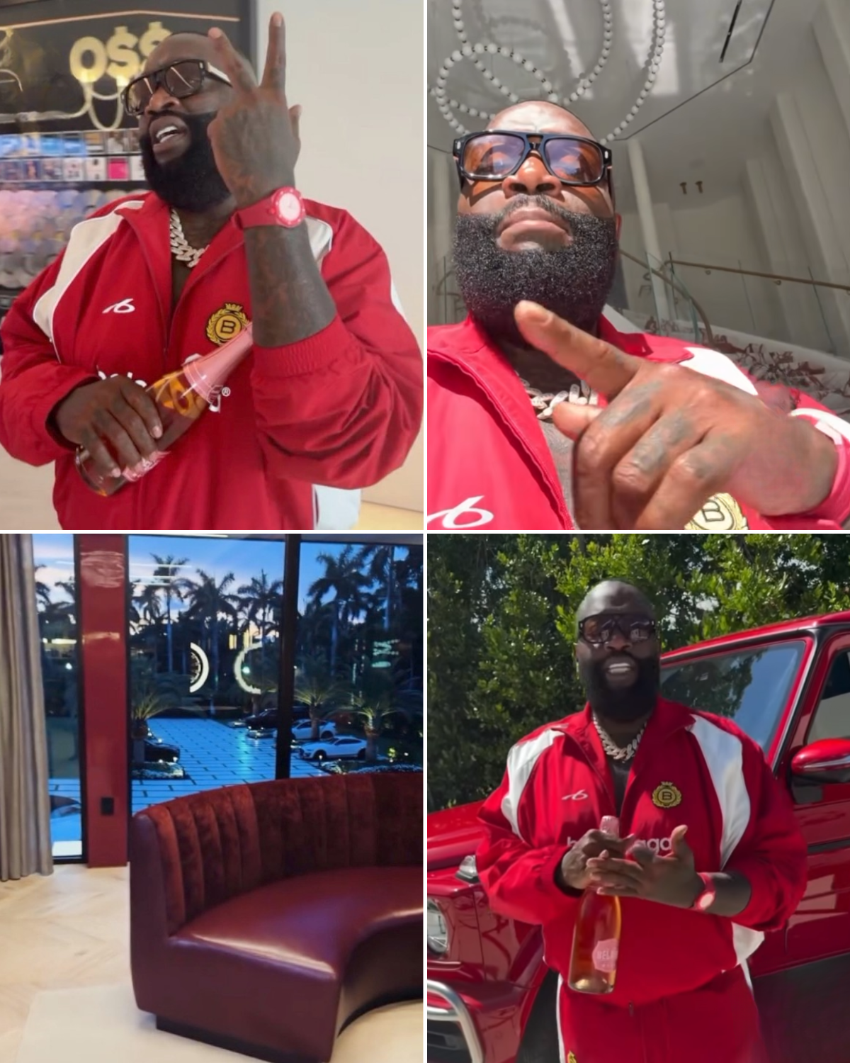 Rick Ross Shows Off the Gambling Room Inside His $60M Star Island Mansion — and the Private Casino Flex Has Fans Looking Twice