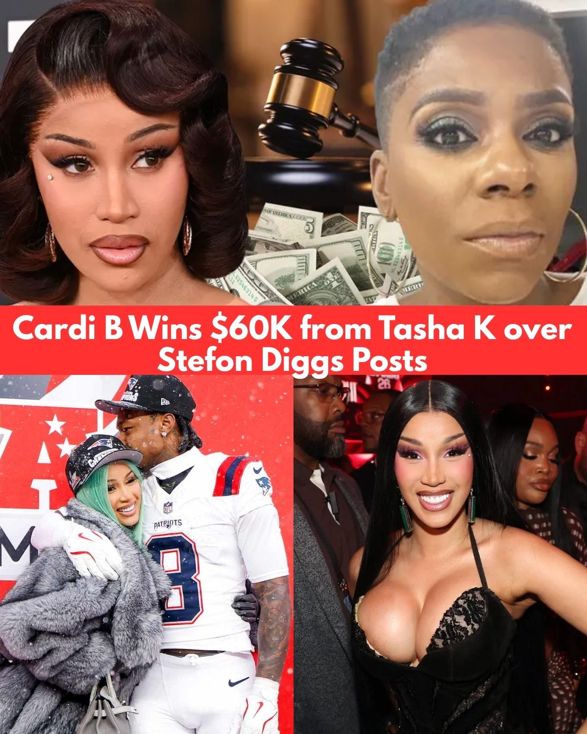 Cardi B Wins Another Court Victory as Blogger Tasha K Agrees to Pay $60,000