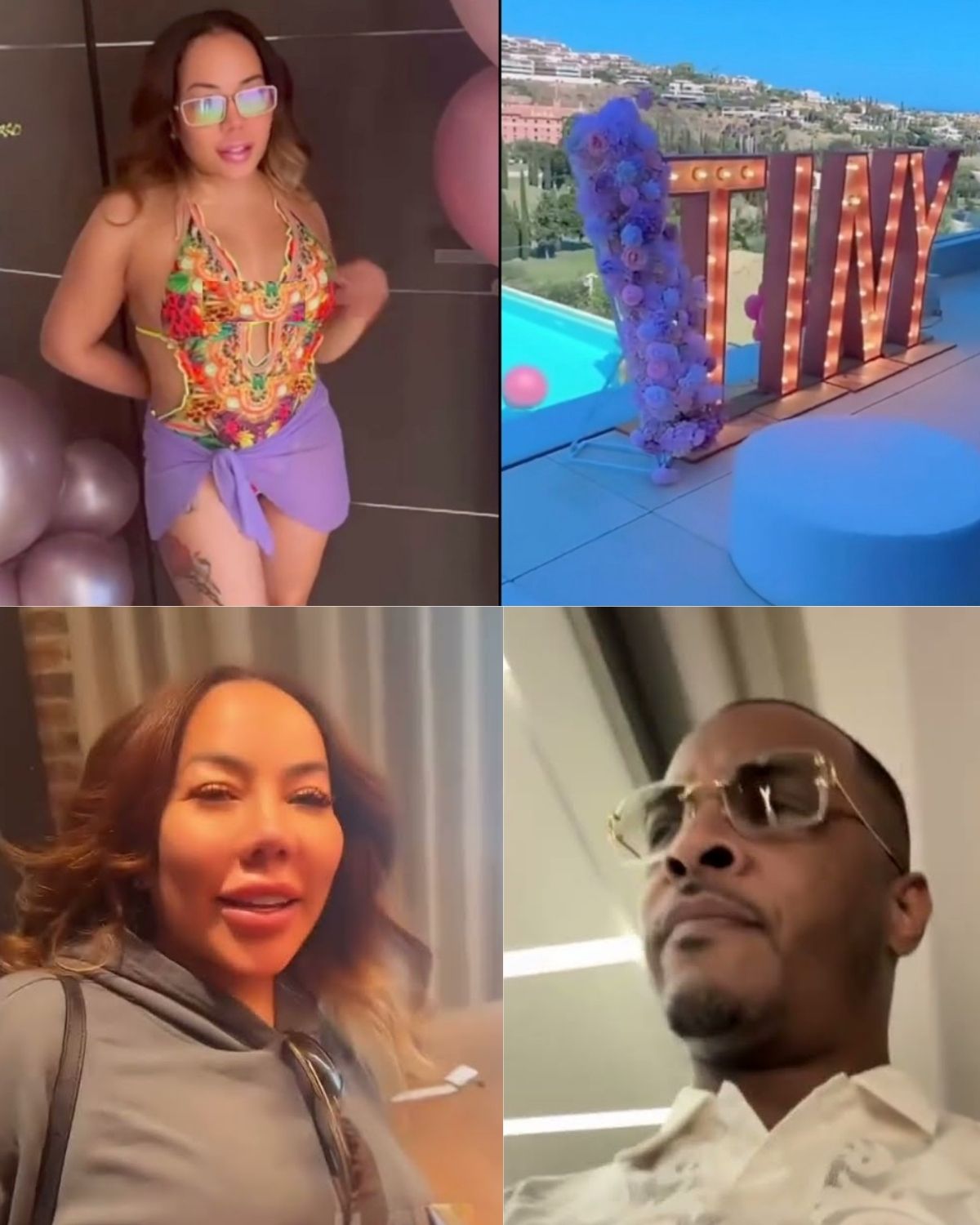 T.I. Surprises Tiny with a Dreamy Spanish Getaway to Celebrate Her 51st Birthday!
