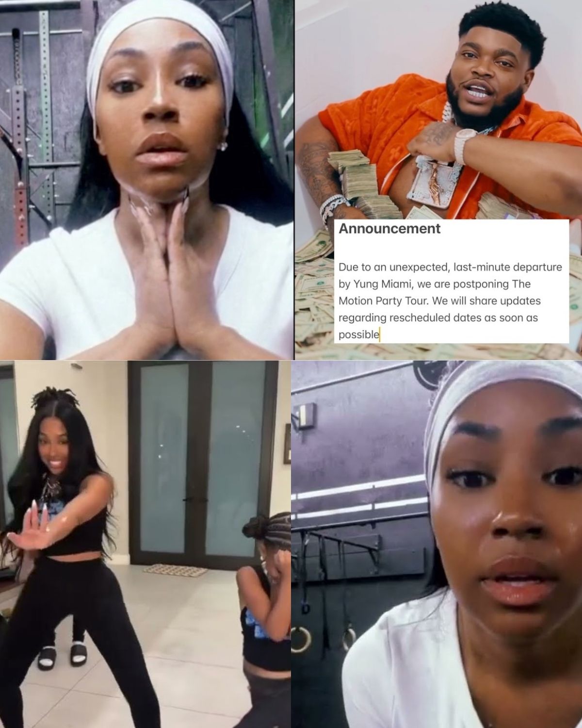 Yung Miami Stays Unfazed by Tour Cancellation Drama with Bossman DLOW! What's Next for Her?