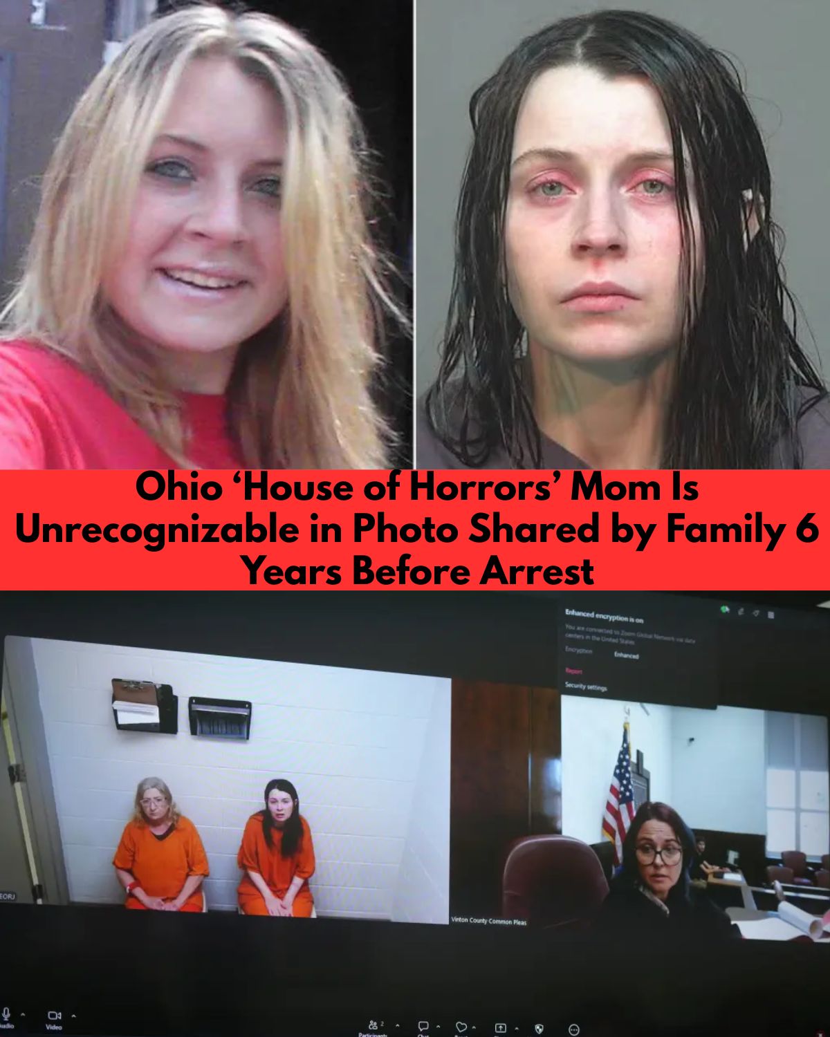Ohio 'House of Horrors' Mom Appears Unrecognizable in Family Photo Taken Years Before Arrest