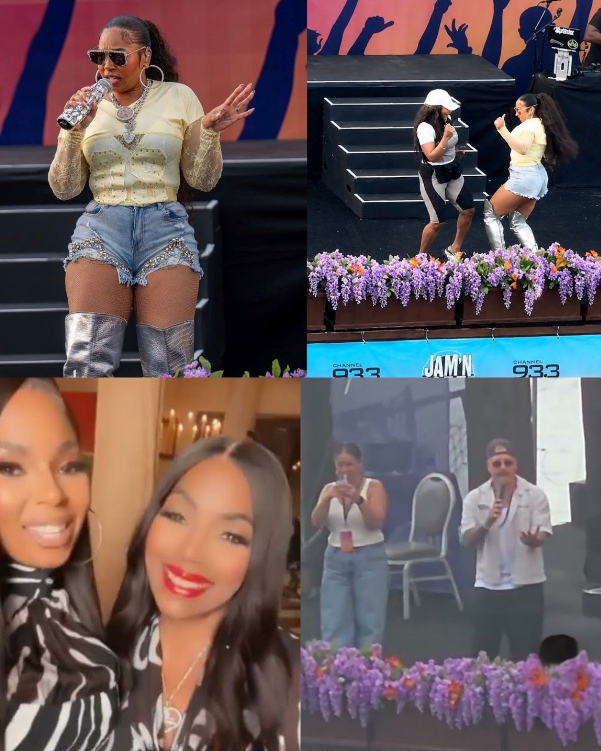 Ashanti's Mom Steals the Show with Epic Dance Moves at SeaWorld San Diego!