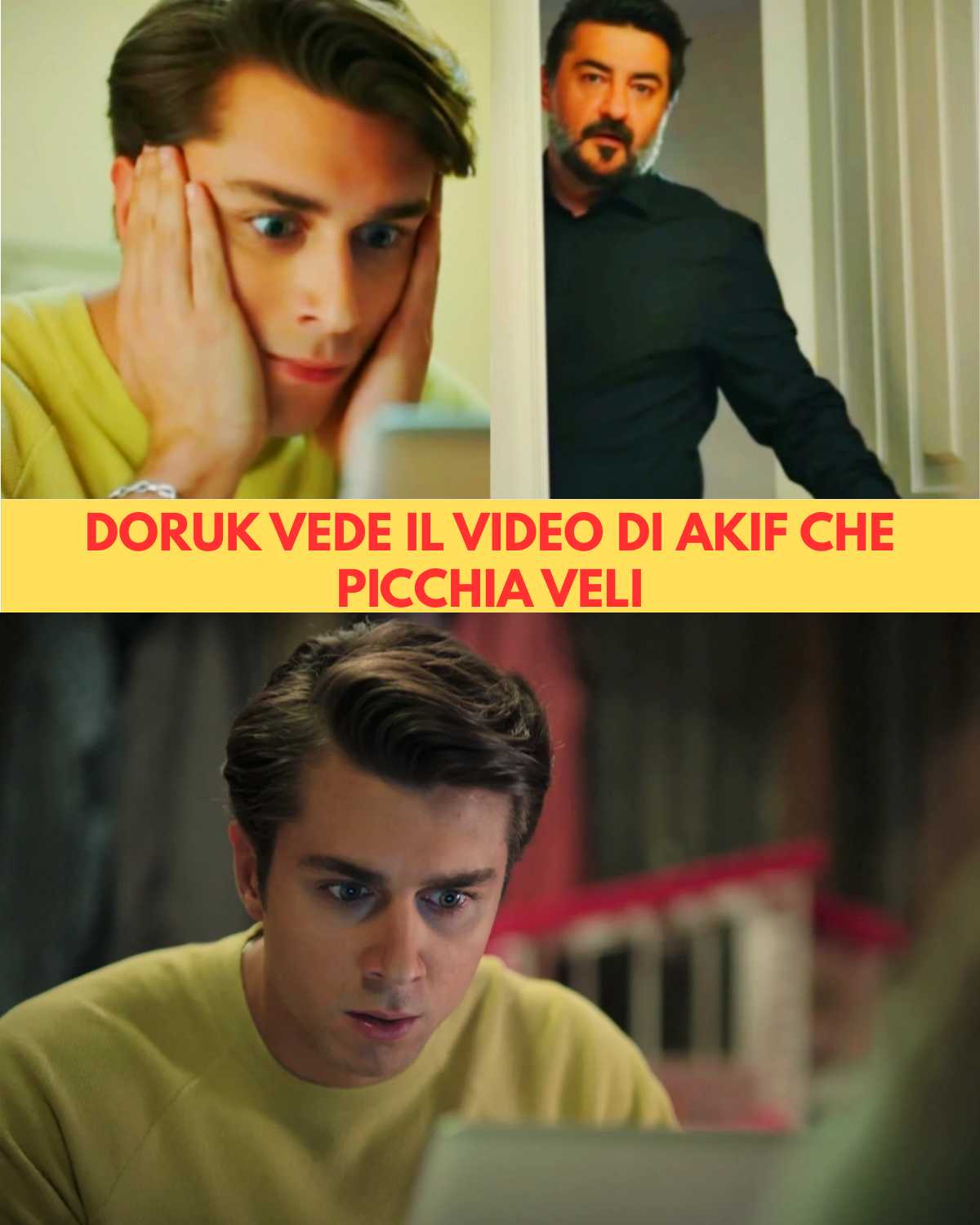 Tutto per la mia famiglia, spoiler dalla Turchia: Doruk scopre il video di Akif mentre aggredisce Veli