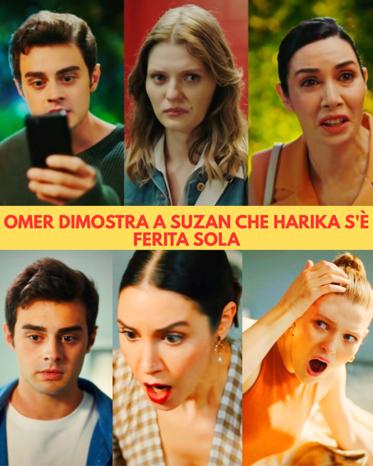Tutto per la mia famiglia, spoiler dalla Turchia: Ömer dimostra a Suzan che Harika si è ferita da sola