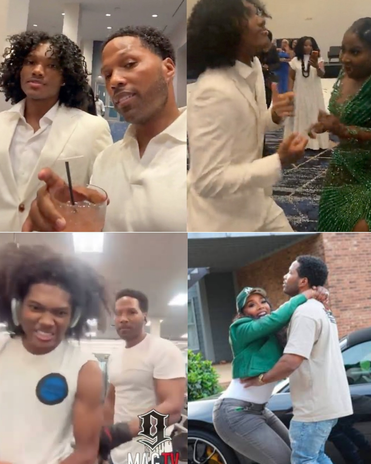 Mendeecees and Lil Mendeecees Bring the Party to Life at All-White Bash! 🎉✨
