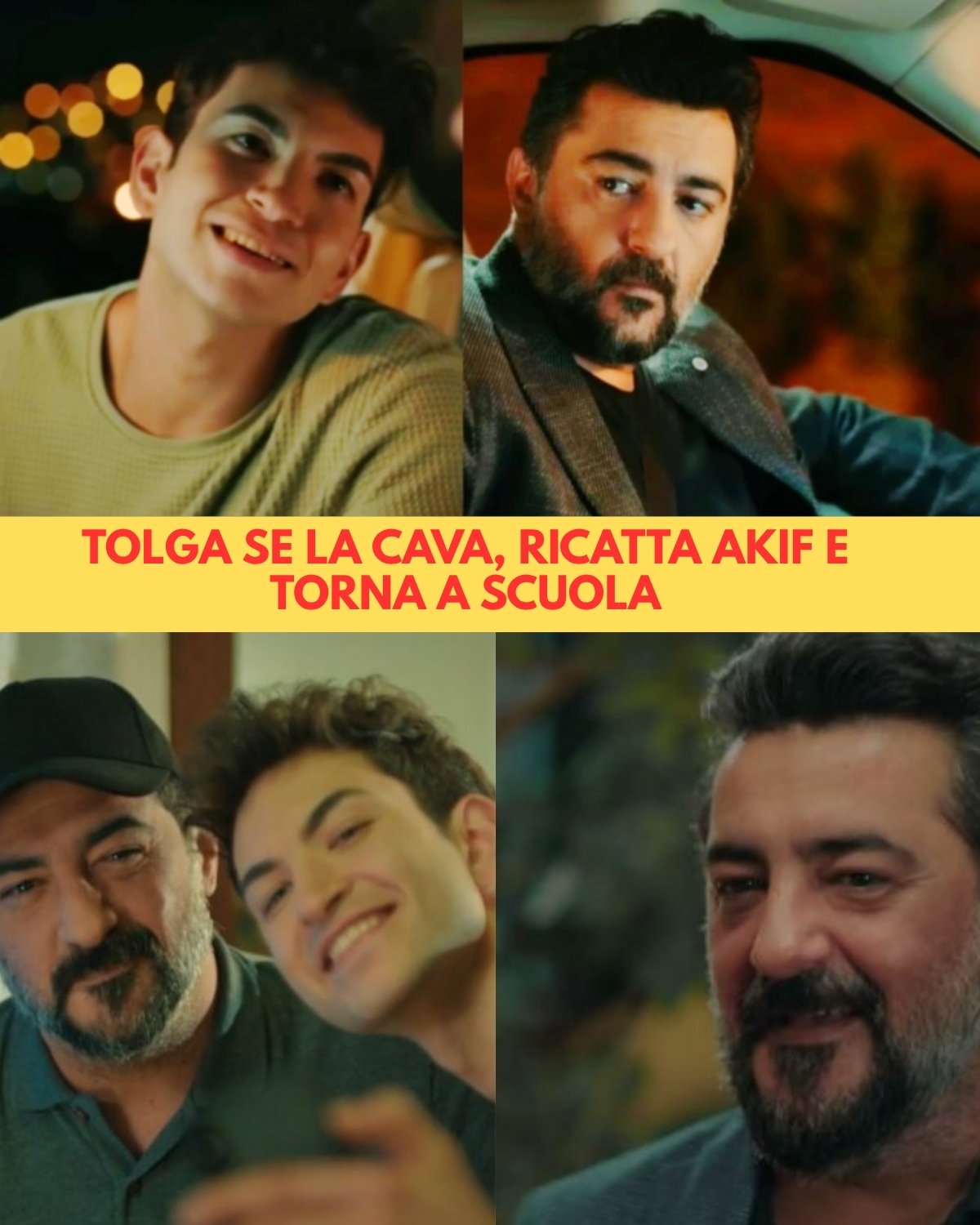 Tutto per la mia famiglia, trame 4 agosto: Tolga la fa franca, ricatta Akif e torna a scuola