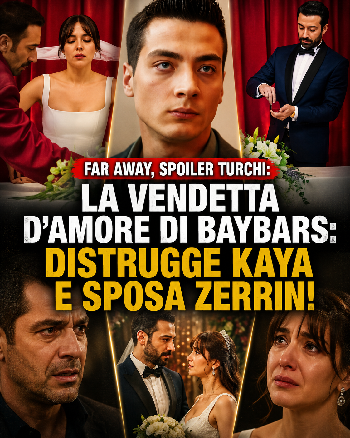 Far Away, spoiler dalla Turchia: la vendetta di Baybars distrugge Kaya, Zerrin costretta a sposarlo