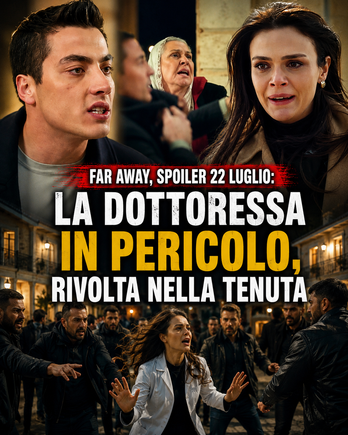 Far Away, spoiler 22 luglio: Alya in pericolo durante la rivolta, Cihan la salva dalla folla