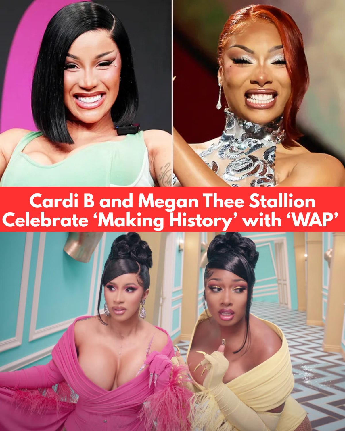 Cardi B and Megan Thee Stallion's "WAP" Goes Diamond, Making Hip-Hop History
