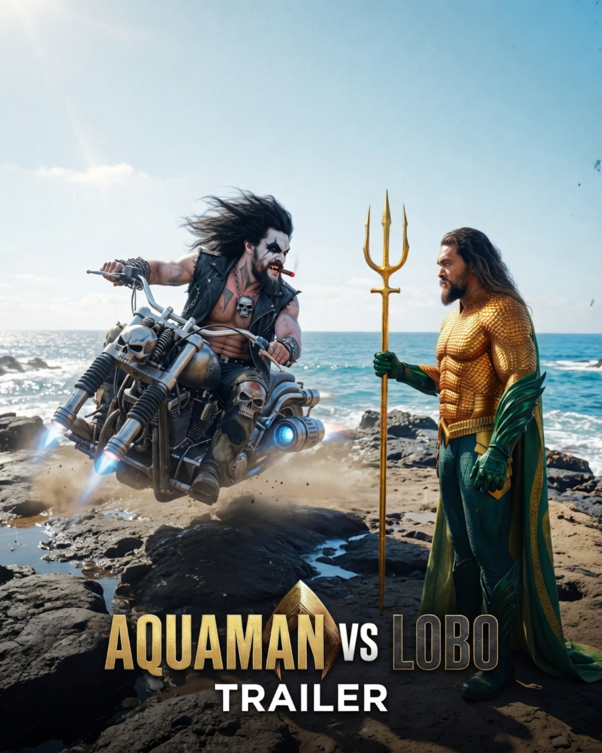 ยกAtenciรณn mundial, fanรกticos de DC! El universo de los superhรฉroes acaba de sufrir un terremoto absoluto. Se ha liberado de forma inesperada el espectacular primer trรกiler conceptual de “Lobo vs Aquaman” (2027) y las redes sociales estรกn colapsando por completo.
