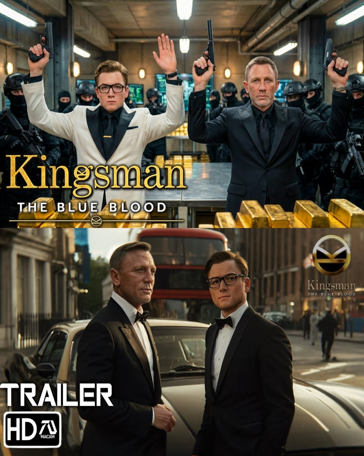 ¡Atención mundial, fanáticos de la acción elegante! La industria del cine acaba de sufrir un impacto sísmico absoluto que nadie vio venir. Lo que comenzó como un fuerte rumor ahora se convierte en una poderosa realidad: se ha lanzado el espectacular primer tráiler conceptual de “Kingsman 4: The Blue Blood” (2026) y las redes sociales están colapsando por completo.