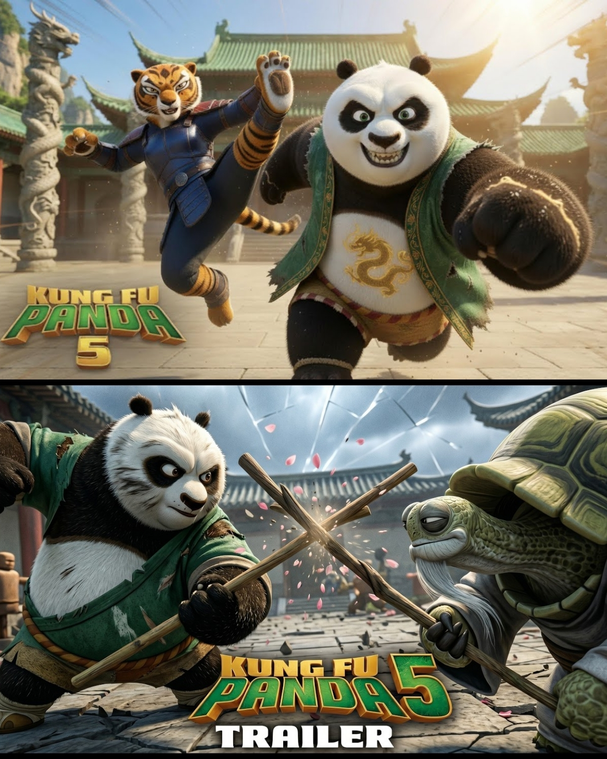 ¡Paren todo! El mundo de la animación acaba de temblar por completo. Se ha revelado el espectacular tráiler conceptual de “Kung Fu Panda 5: Evil In Oogway” y el internet está en shock absoluto.