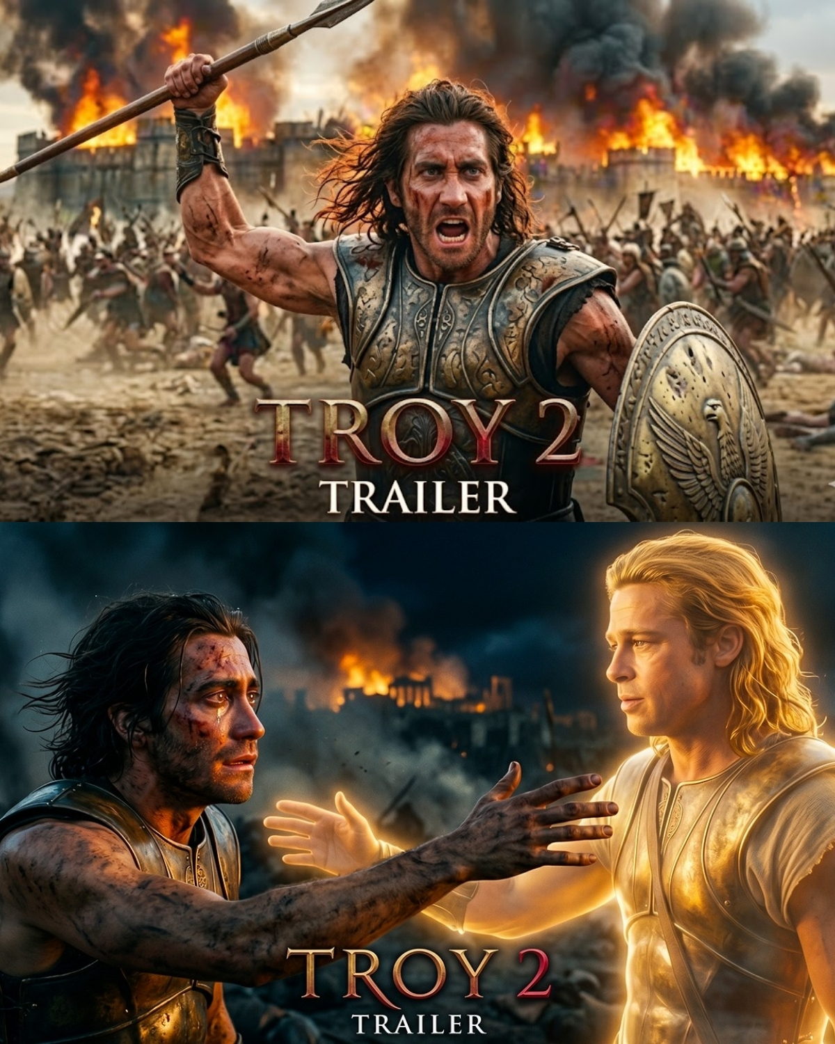 ยกParen todo! Se acaba de lanzar el espectacular e inesperado trรกiler conceptual de “Troy 2” (Troya 2: 2027) y las redes sociales han entrado en un colapso absoluto.