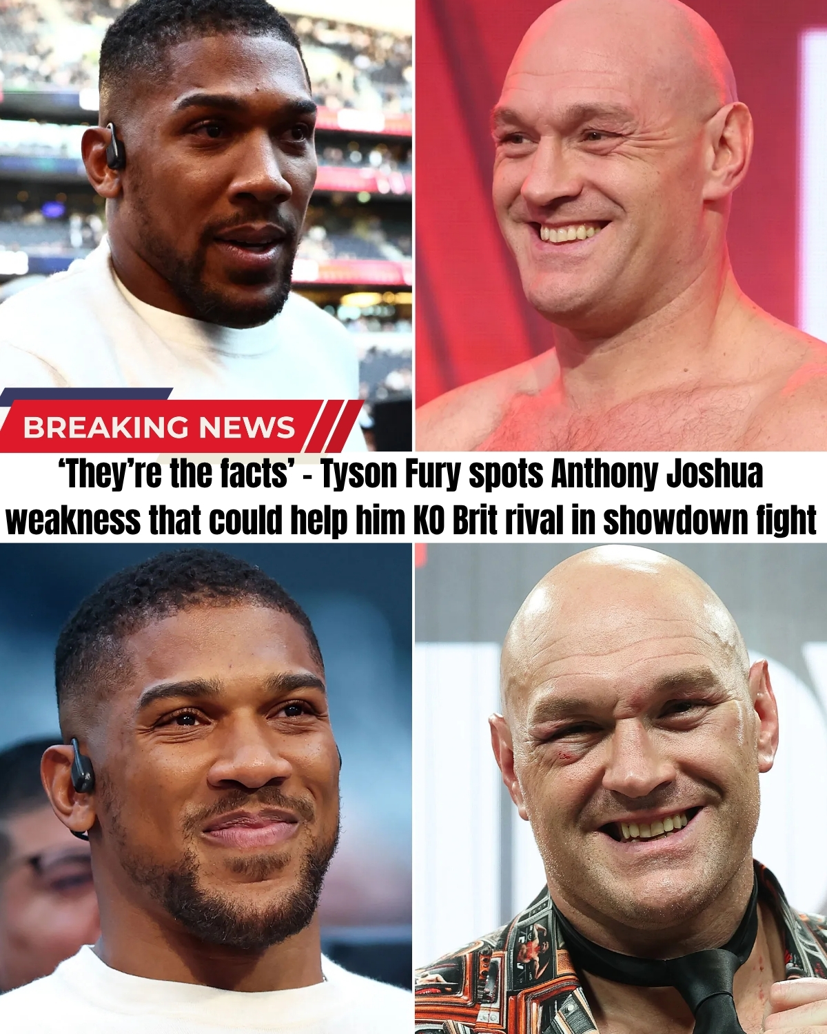 After Daniel Dubois’ legendary win over Wardley, Tyson Fury just went NUCLEAR! 💣 He’s exposing the “ugly truth” about AJ’s chin that nobody wants to talk about. 😱 While warriors like Miller and Usyk stood their ground, Fury pointed out exactly how many times AJ hit the canvas…
