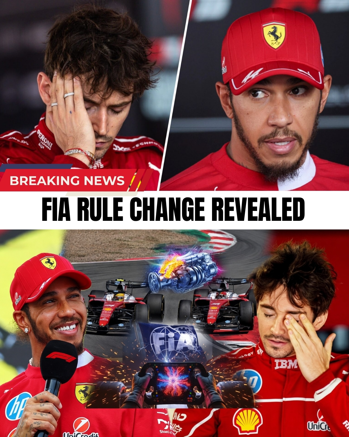 Maranello is facing a total catastrophe! 😱 The SF26 is bleeding 50hp, leaving drivers defenseless. 📉 But the FIA’s shocking new ADUO engine rule just handed them a lifeline… that might actually DESTROY the team from within!