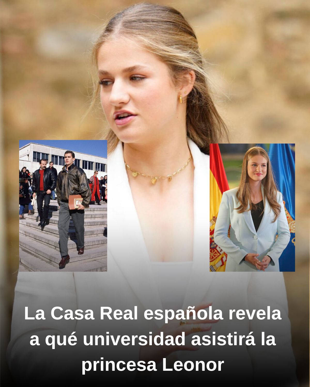 La Casa Real española revela a qué universidad asistirá la princesa Leonor.