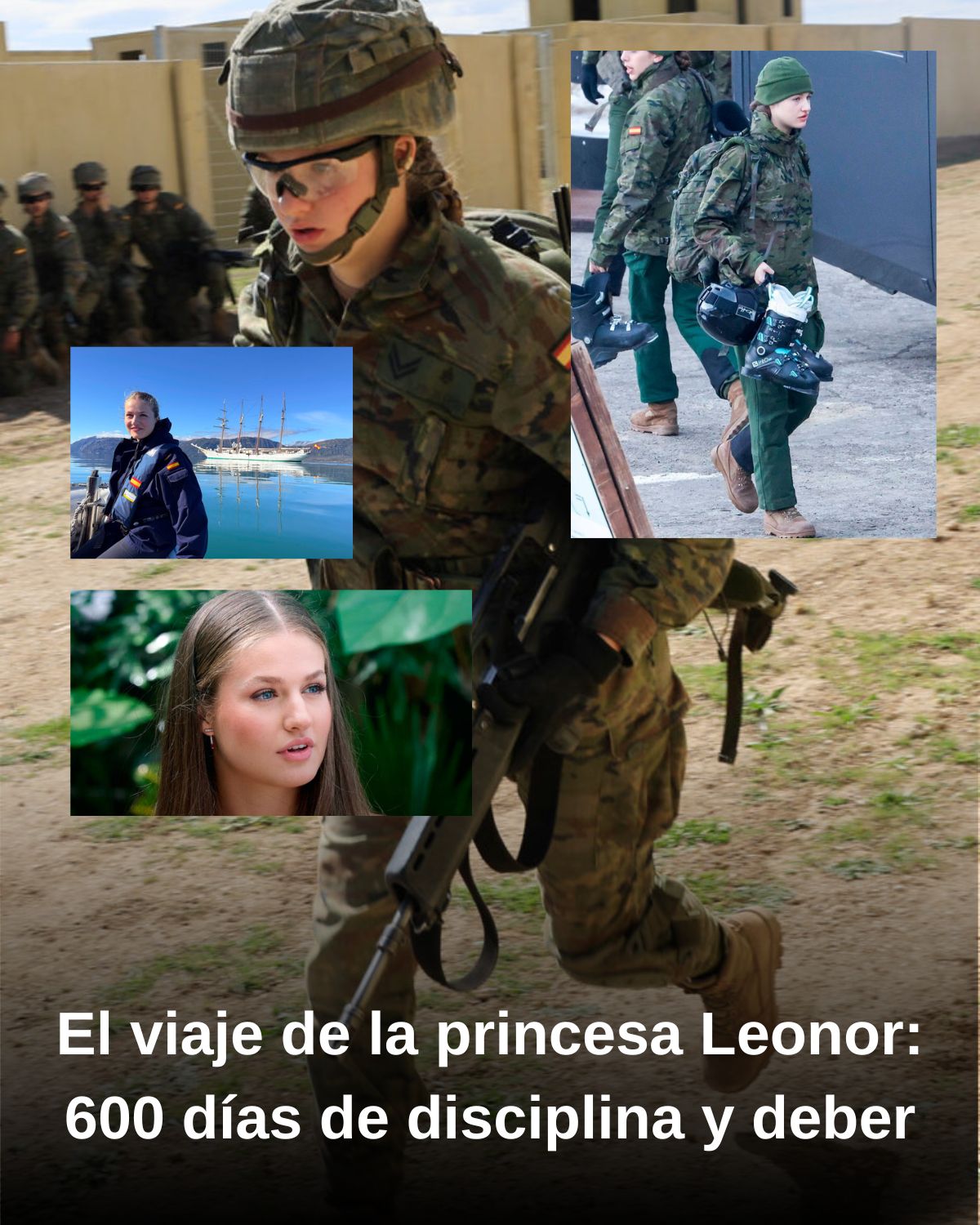 El viaje de la princesa Leonor: 600 días de disciplina y deber.