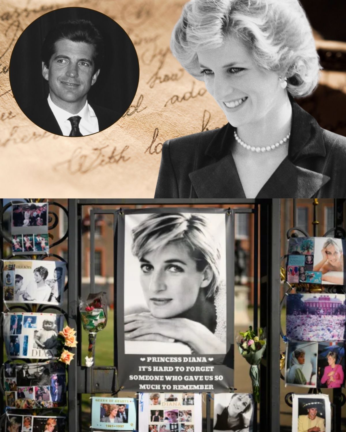 Princess Diana’s Touching 1997 Letter on ‘Hope’ to JFK Jr. Revealed — ‘I Know How Difficult It Is’