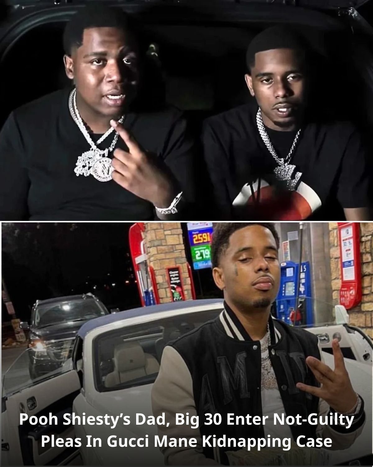 Pooh Shiestyโs Dad, Big 30 Enter Not-Guilty Pleas In Gucci Mane Kidnapping Case