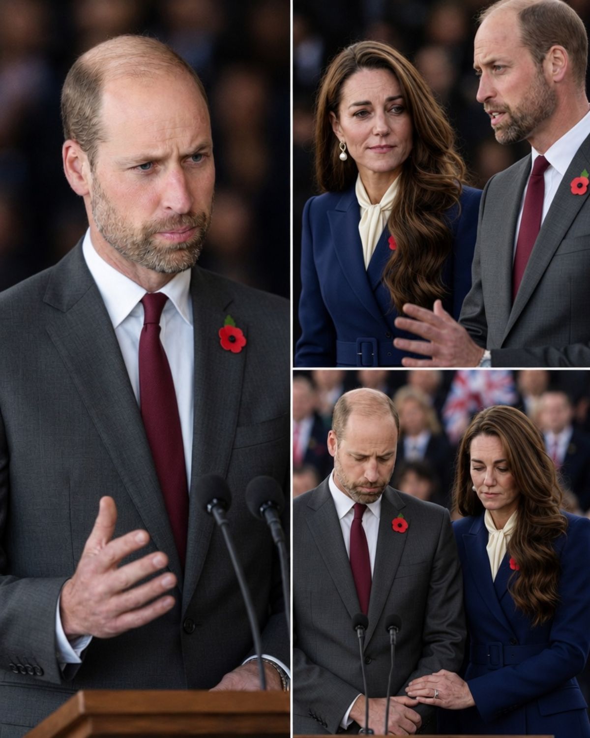 Britain fell silent when Prince William unexpectedly returned to the spotlight during one of the nationโs most emotional momentsโฆ