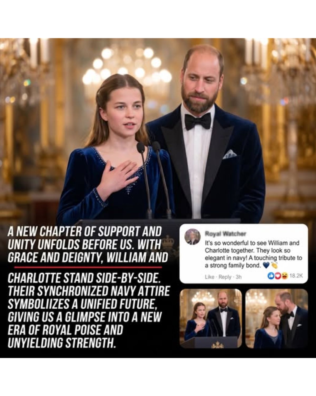 Last night, the world witnessed a royal moment that felt far more personal than ceremonial. Catherine, Princess of Wales, standing withโฆ