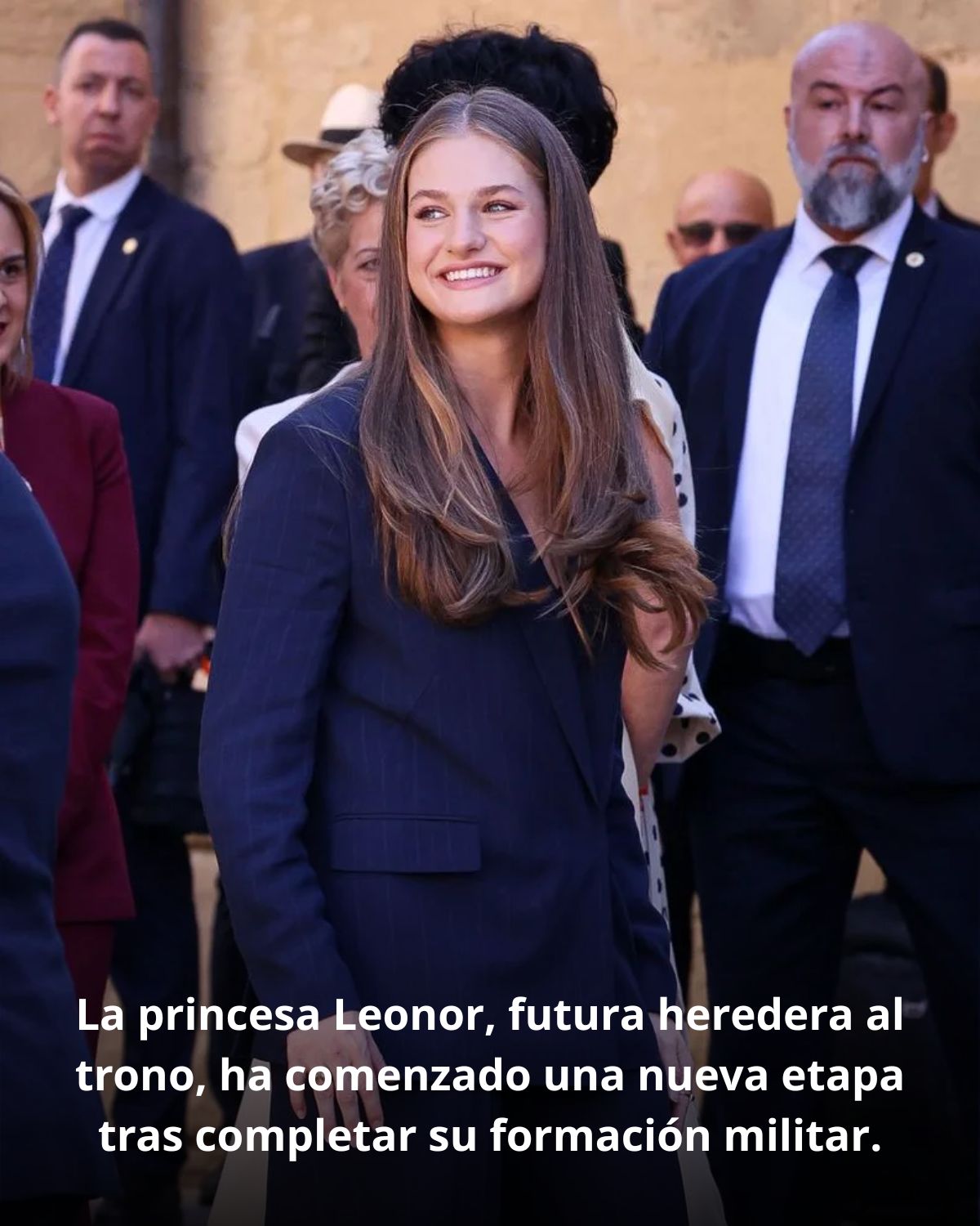 La princesa Leonor, futura heredera al trono, ha comenzado una nueva etapa tras completar su formación militar.