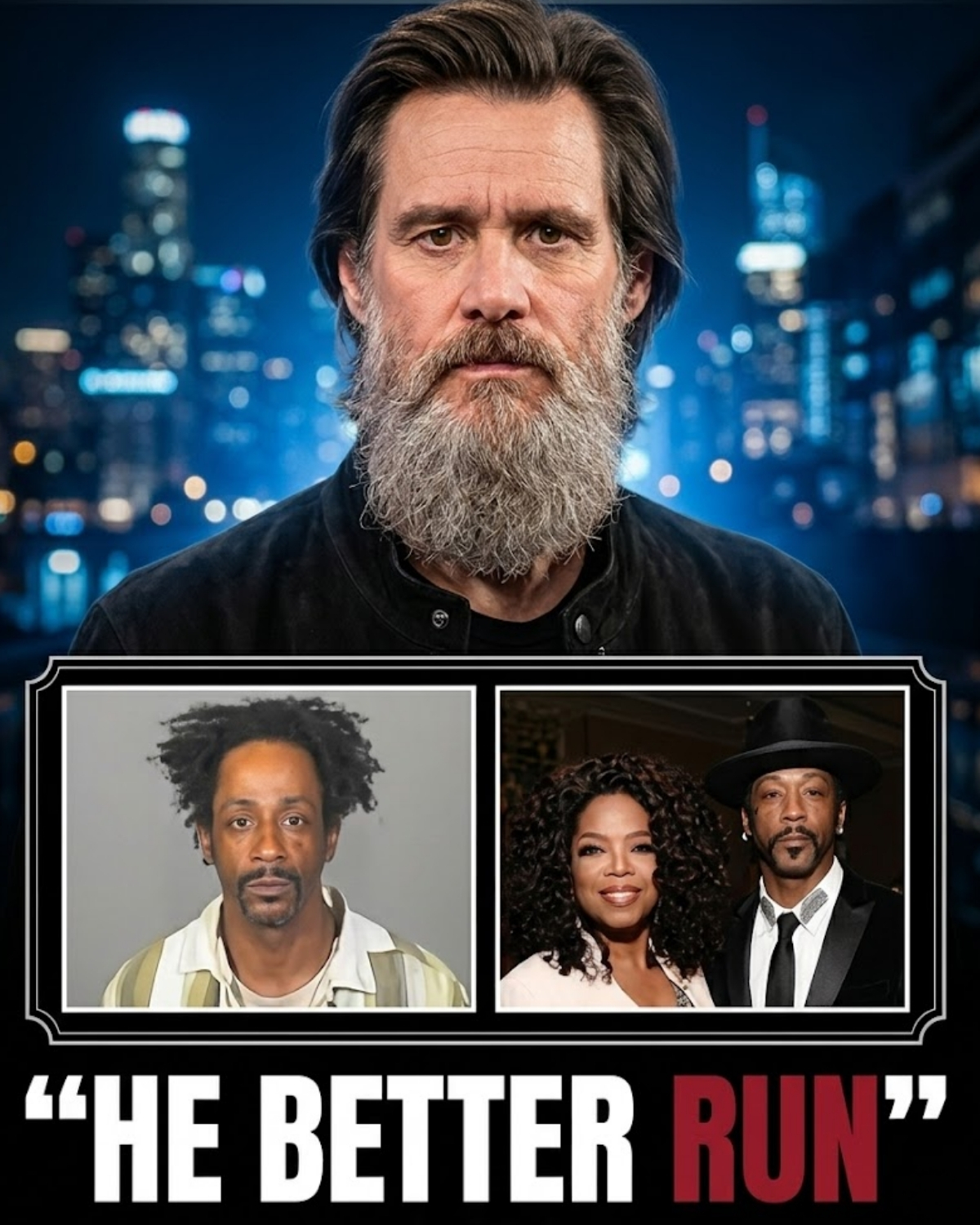 Comedy icon Jim Carrey just threw back the curtain on Tinseltown’s darkest secrets, issuing a desperate plea for Katt Williams to ESCAPE before it’s too late! ๐ฑ Breaking his silence on the brutal mental toll of fame, Carrey exposed a terrifying system that actively traps and deforms an artist’s soul.