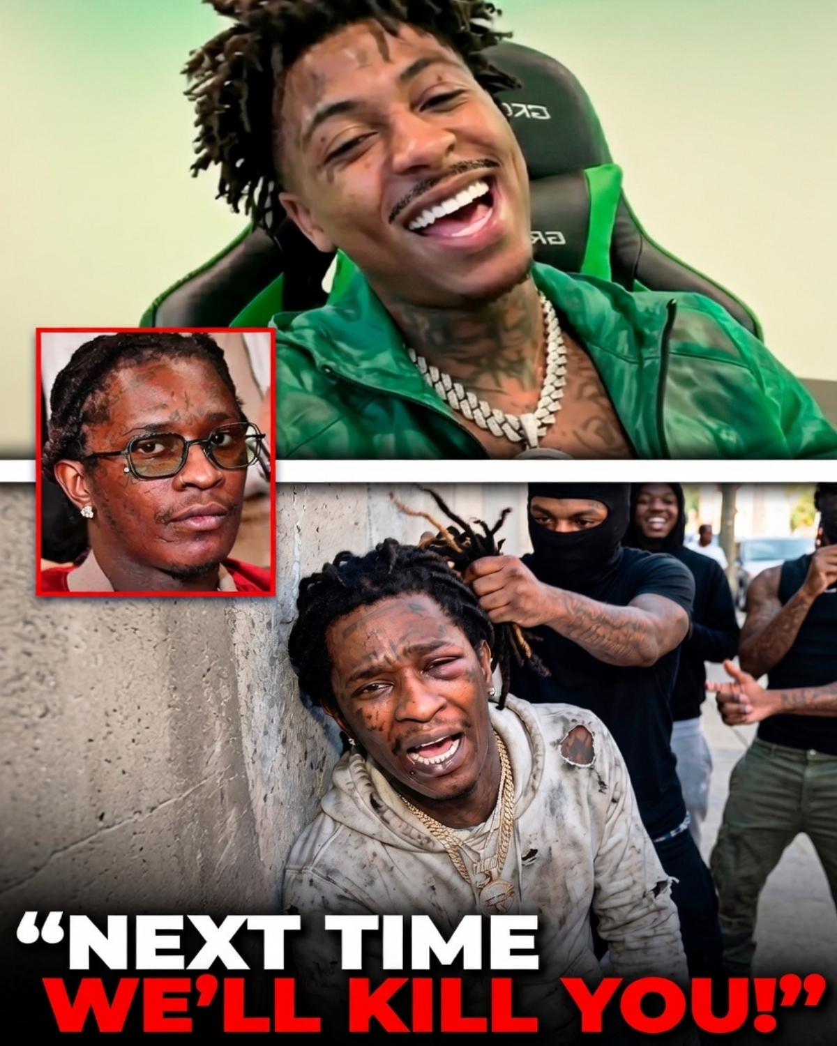 An absolute internet bombshell just dropped! 🌪️ Following a highly controversial tweet from Young Thug showing love to Lil Durk, the Never Broke Again crew just launched a direct, savage retaliation!