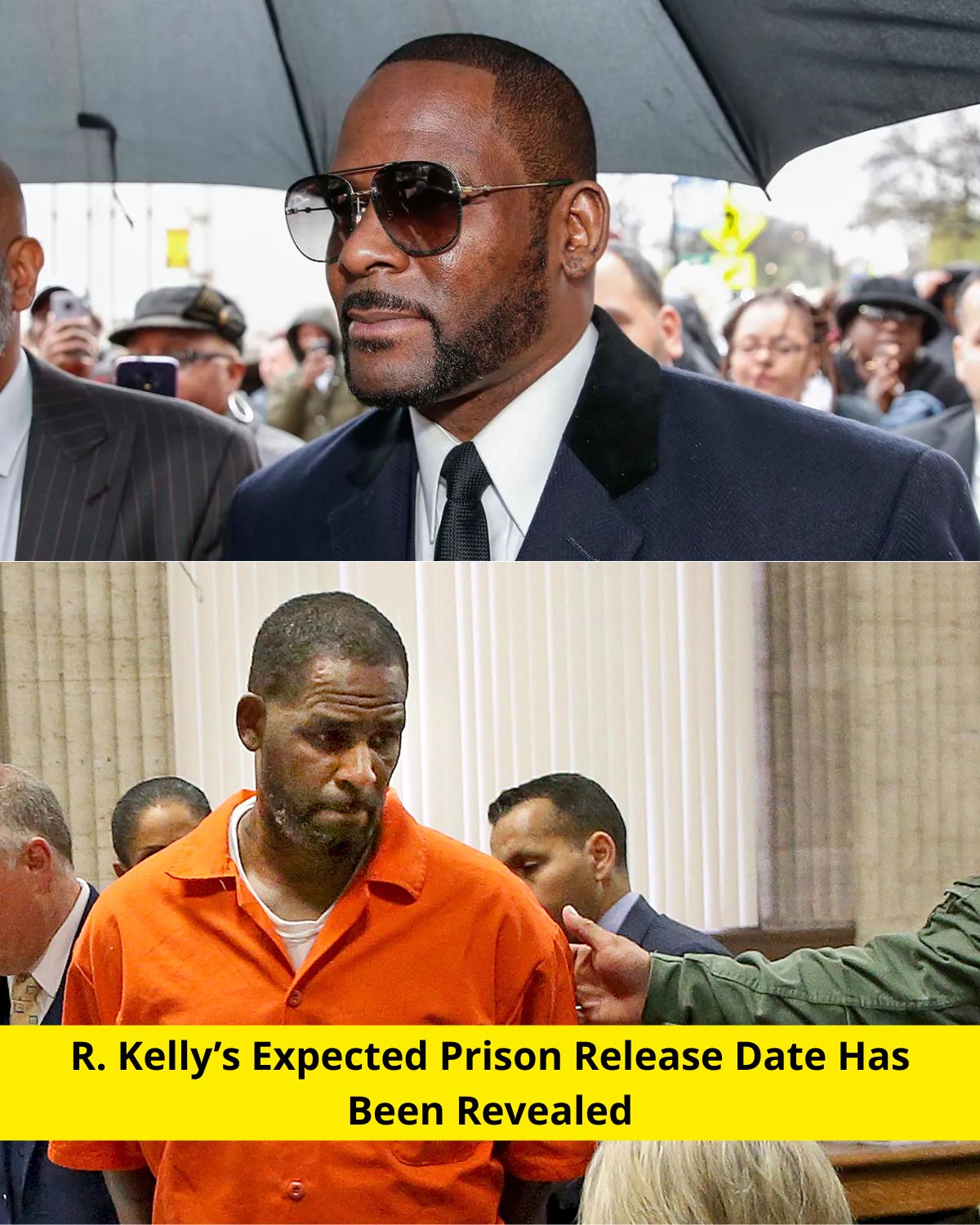 R. Kelly’s Expected Prison Release Date Has Been Revealed