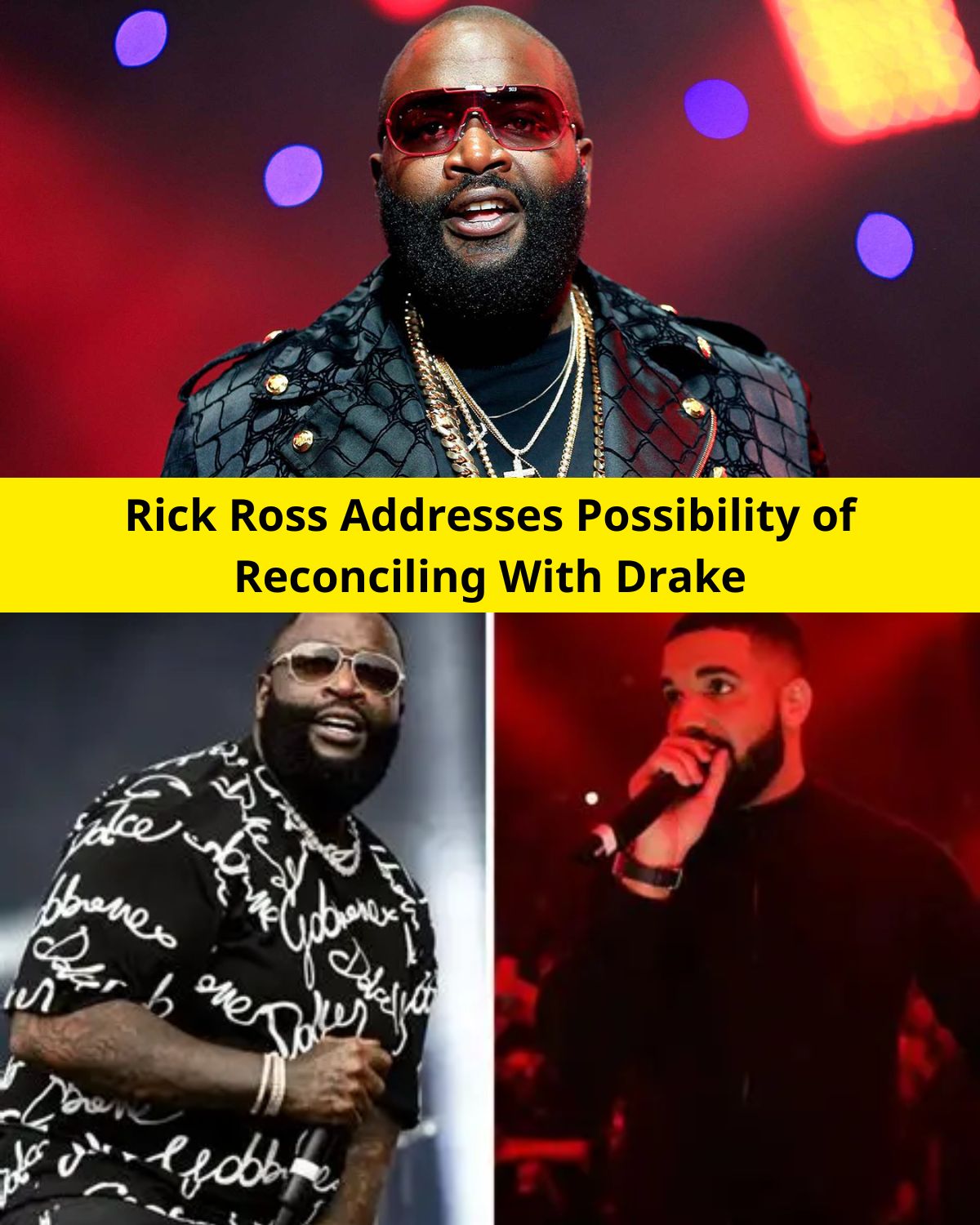 Rick Ross Addresses Possibility of Reconciling With Drake