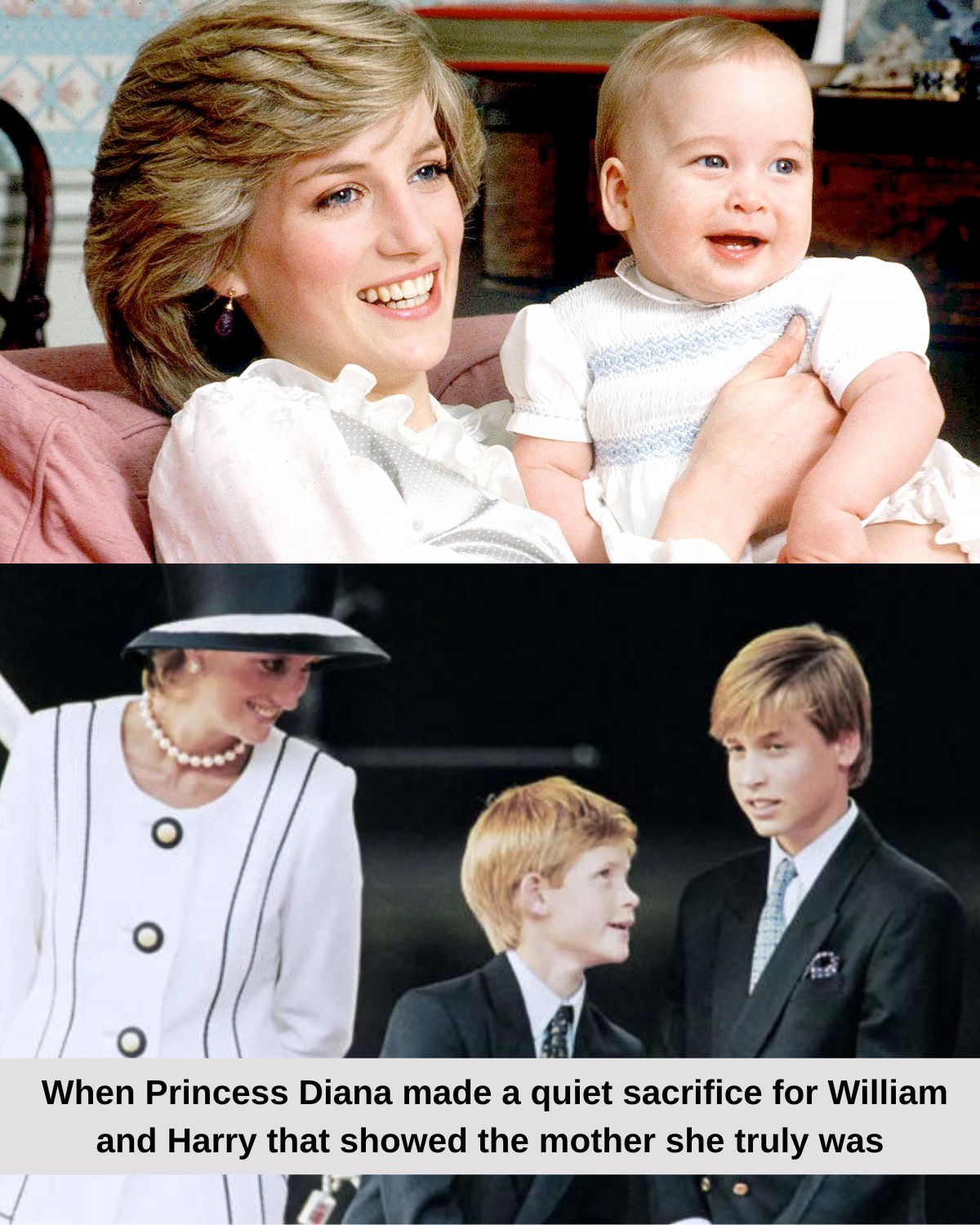 โThey need their familyโ: When Princess Diana made a quiet sacrifice for William and Harry that showed the mother she truly was