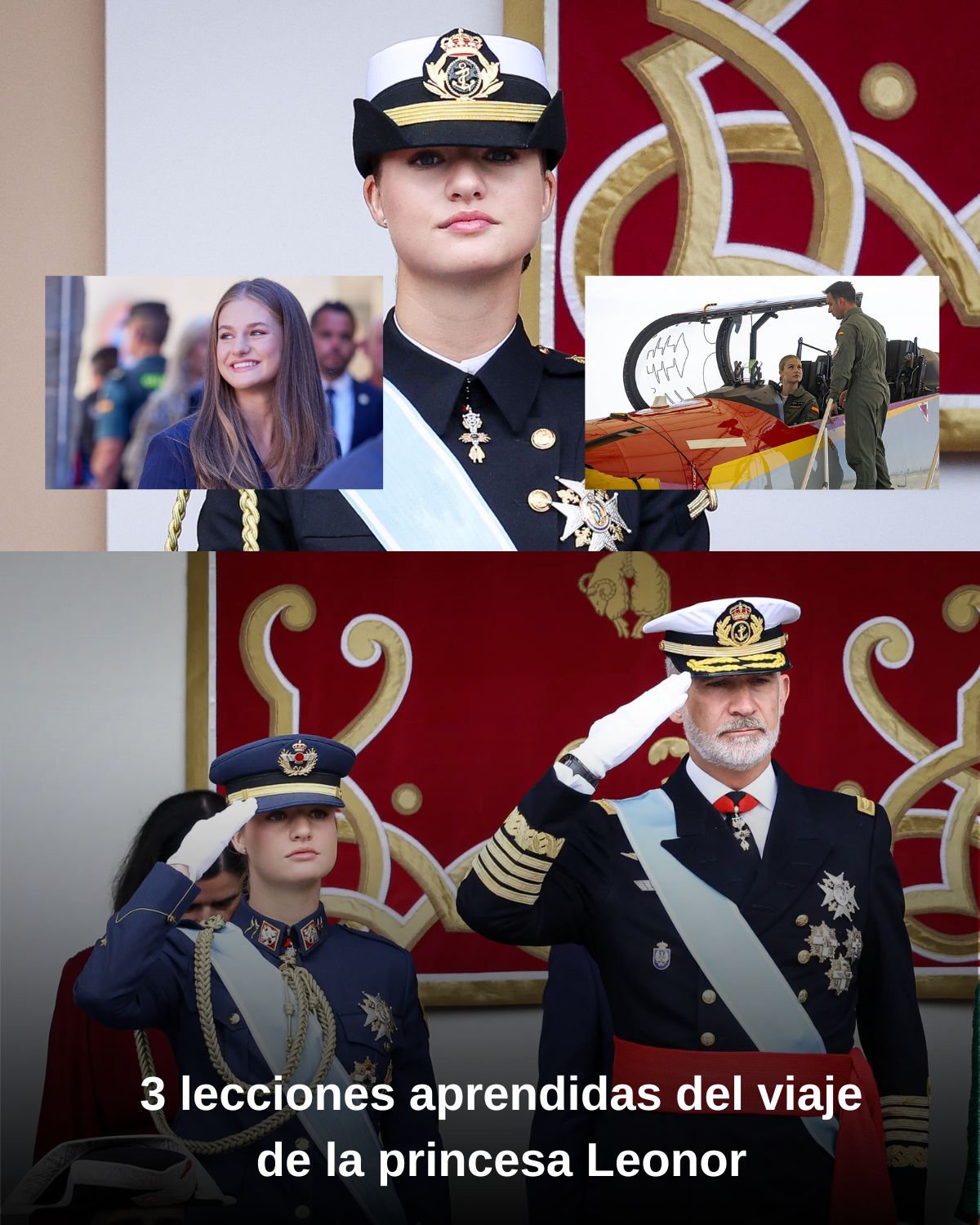 3 lecciones aprendidas del viaje de la princesa Leonor